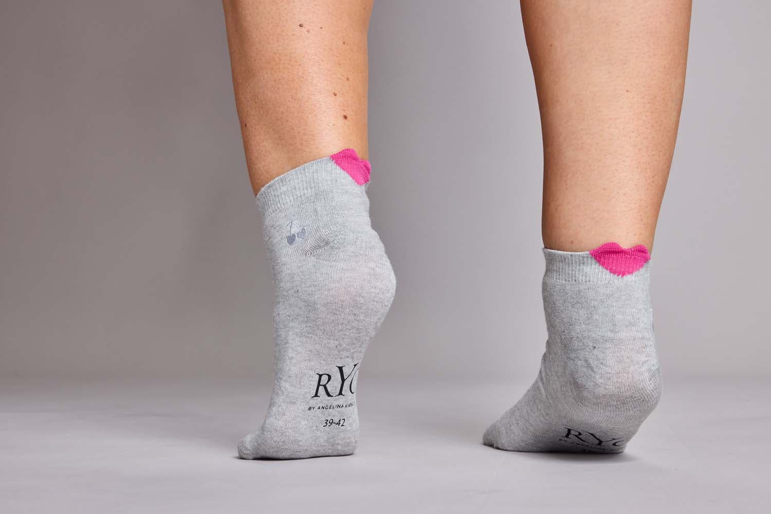 RYC Damen Sneaker Socken 3D 2er Pack