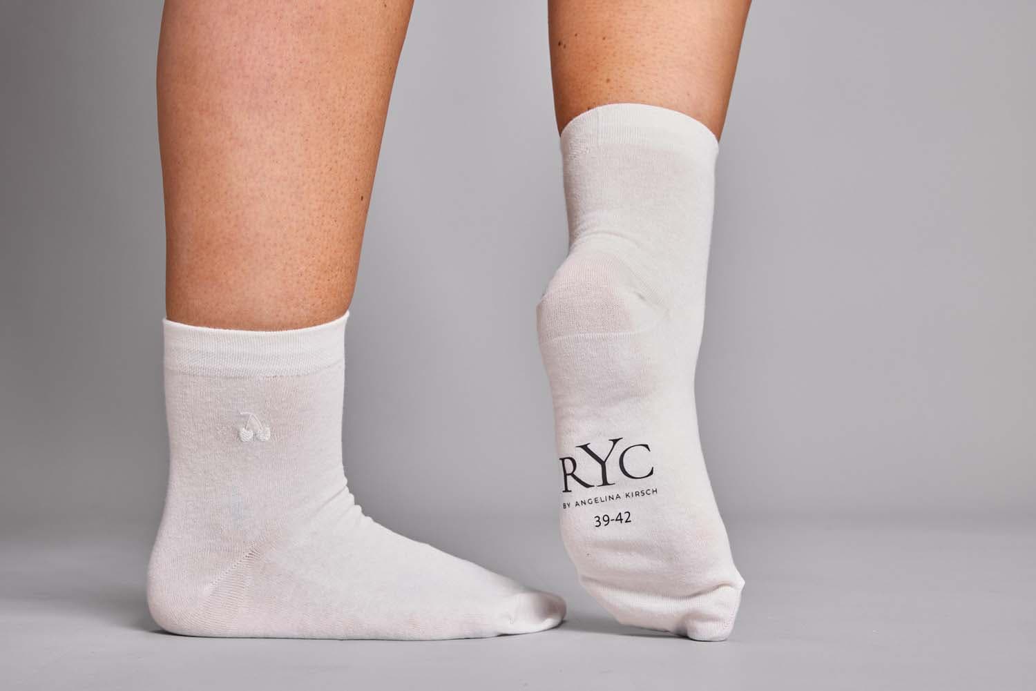 RYC Damen Socken mit Stickerei 2er Pack