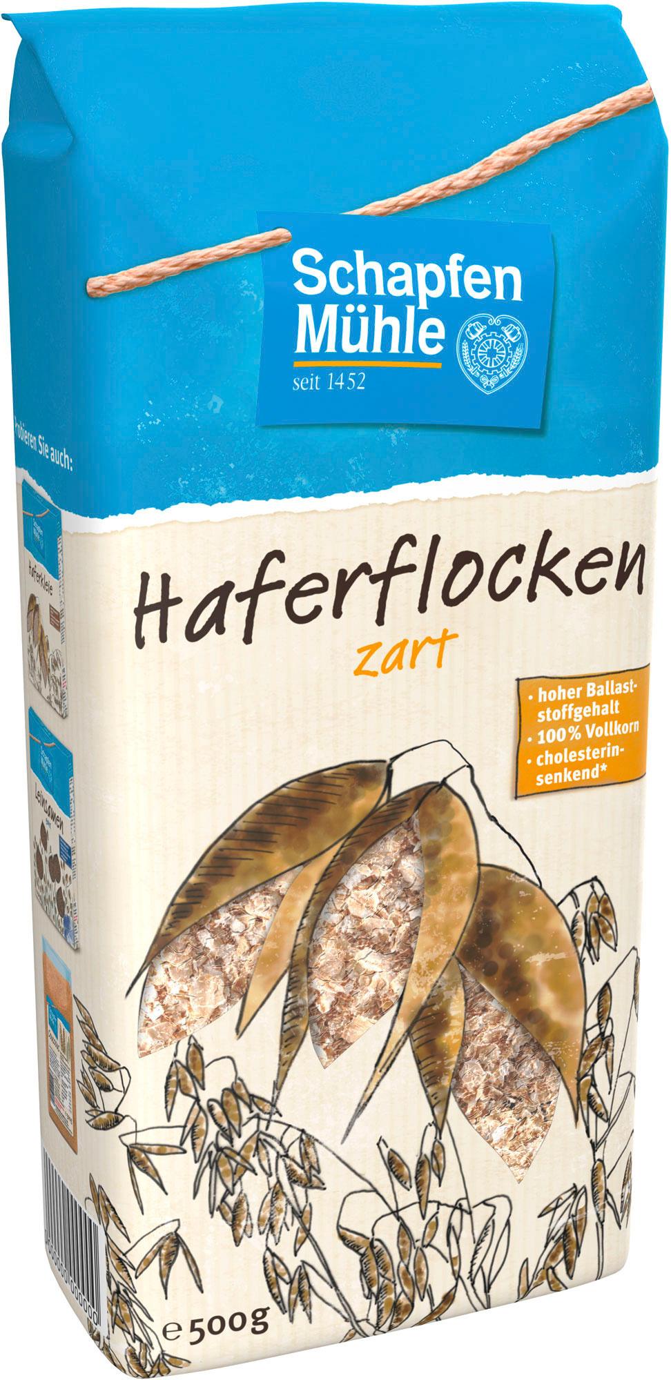 SchapfenMühle Haferflocken zart