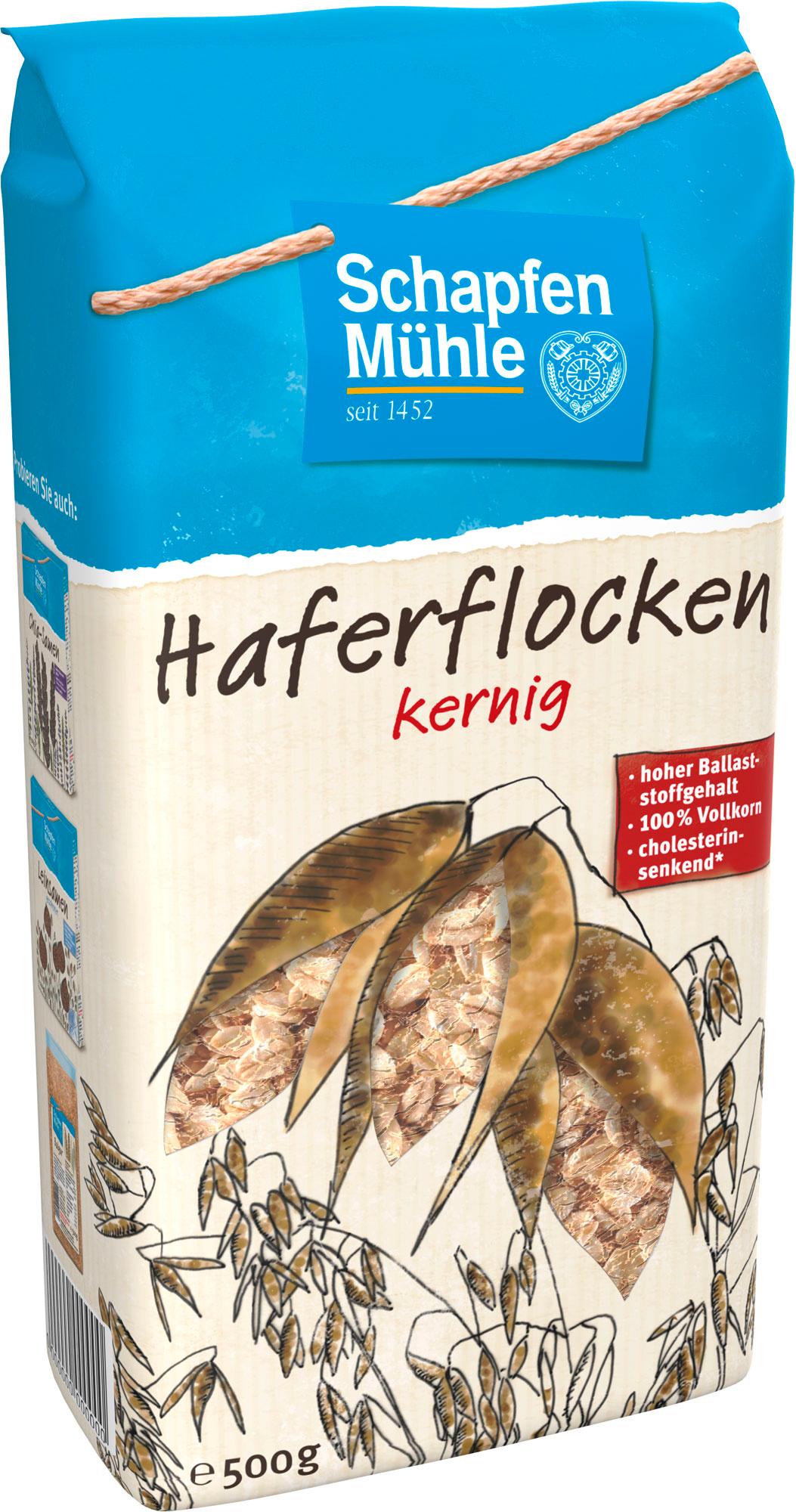 SchapfenMühle Haferflocken kernig