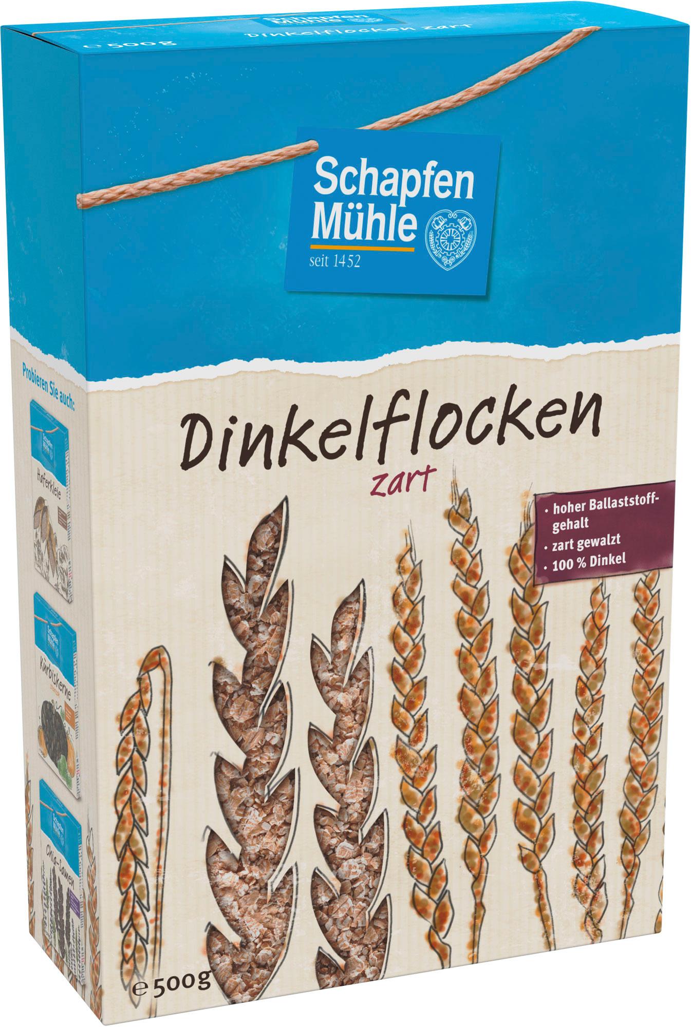 SchapfenMühle Dinkelflocken zart
