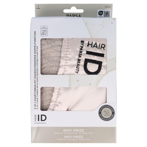 PARSA Beauty 2-in-1 Haarturban mit haarschonender Doppelfunktion