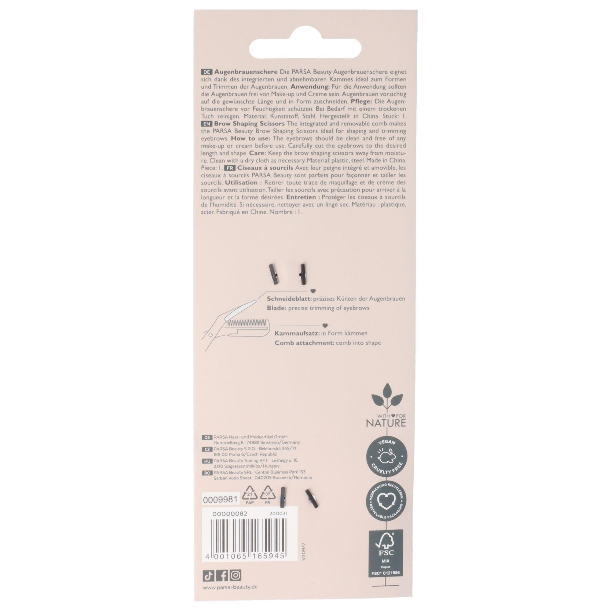 Produktbild PARSA Beauty Augenbrauenschere 3 von 6