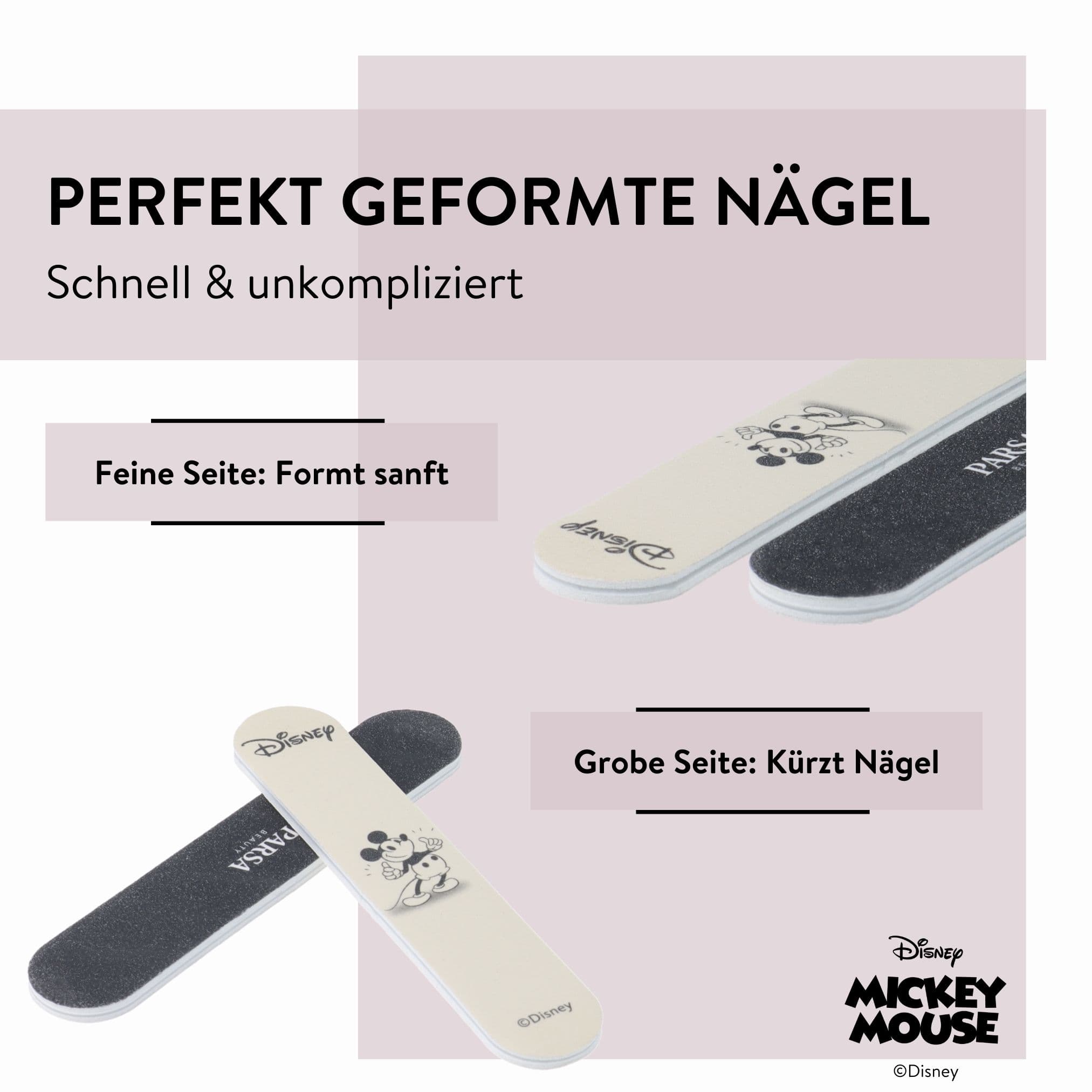 Produktbild PARSA Beauty Mini-Nagelfeilen Disney 7 von 9
