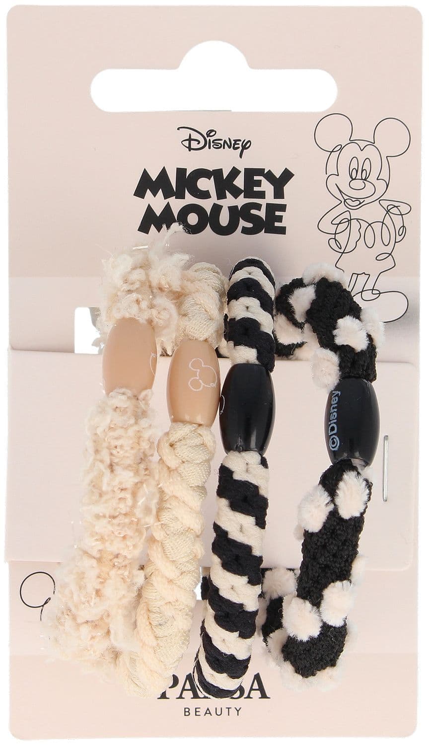 PARSA Beauty Haargummis Disney Mickey Mouse 4er Pack