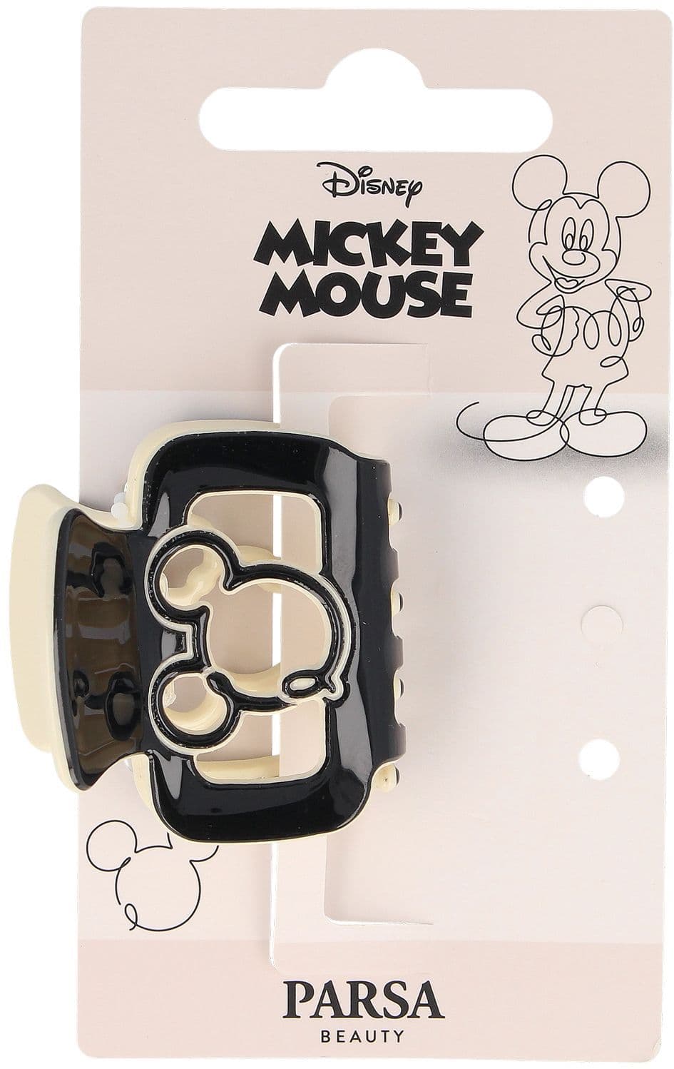 PARSA Beauty Haarklammer Disney Mickey Mouse