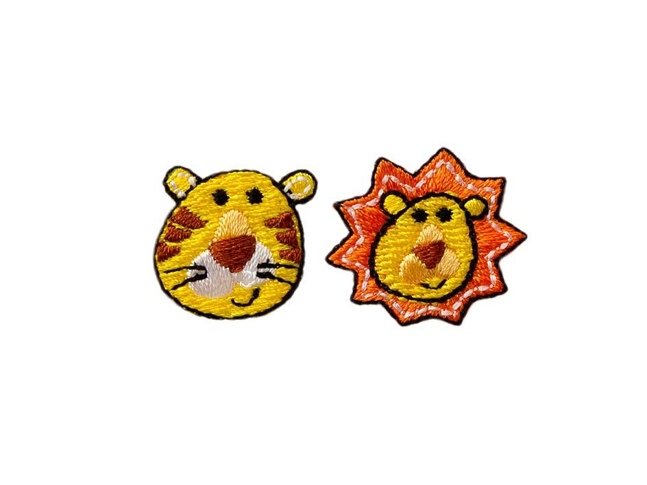 Mono Quick Bügelmotiv Tiger/Löwe