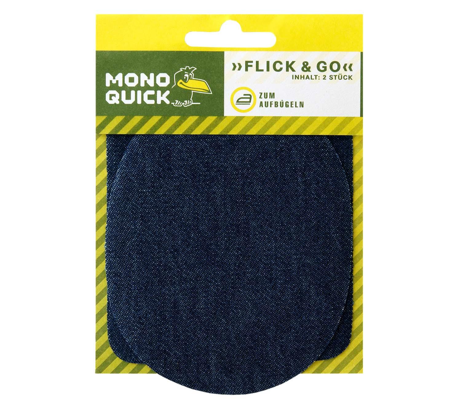 Produktbild Mono Quick Bügelmotiv Flicken dunkelblau 2 von 3