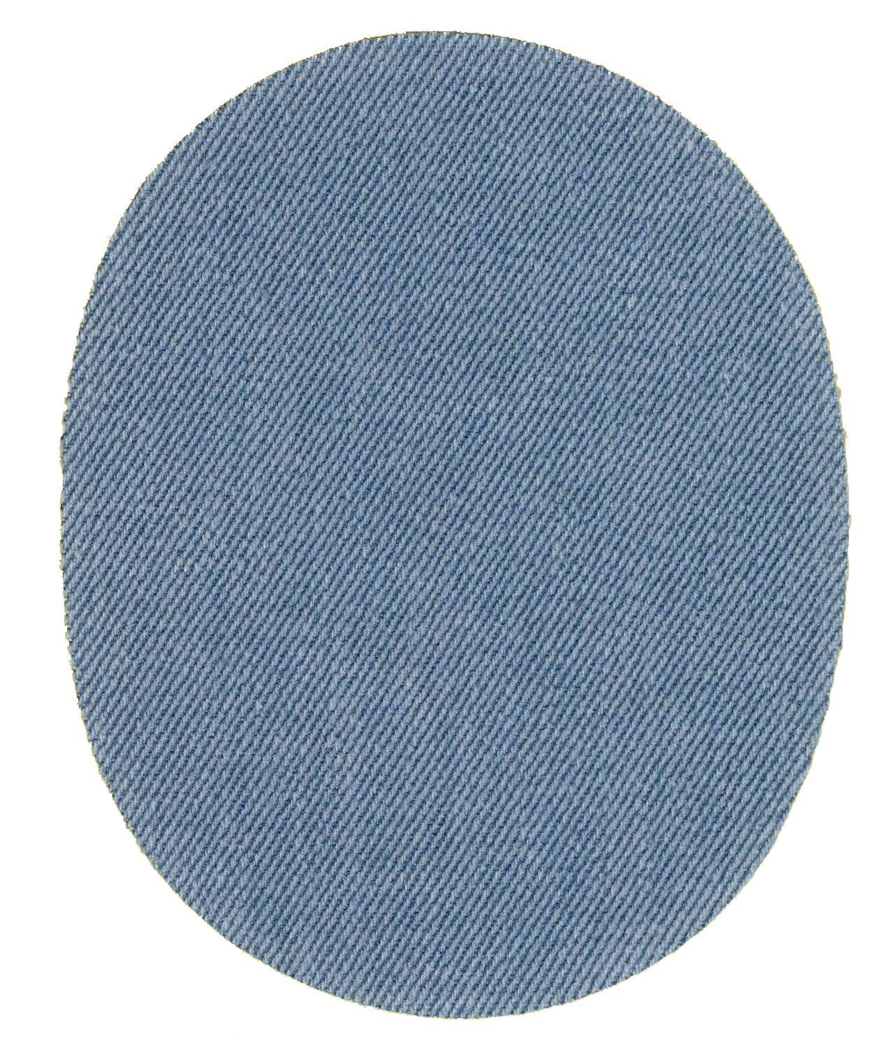 Mono Quick Bügelmotiv Flicken light blue