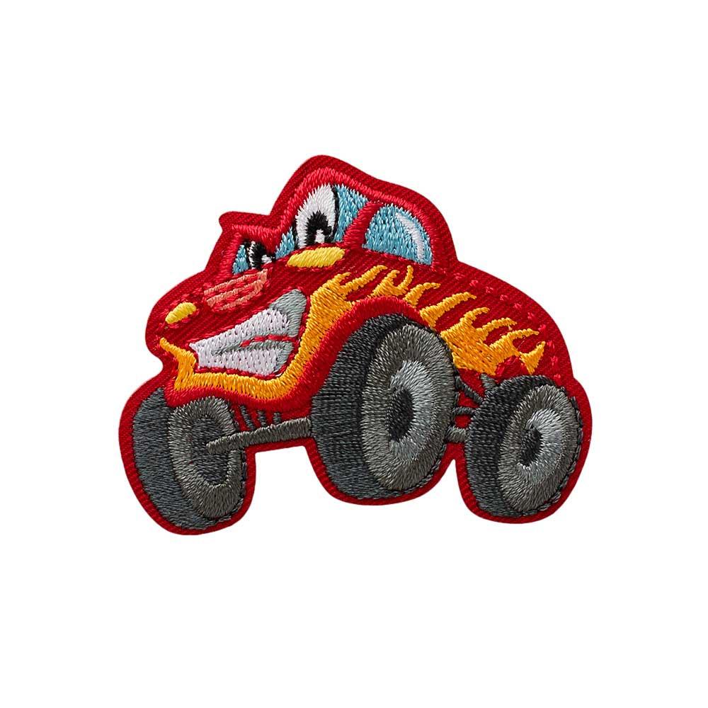 Mono Quick Bügelmotiv Mini Monster Truck Auto