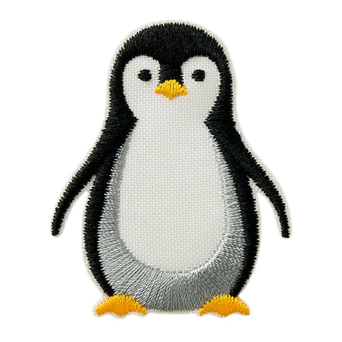 Mono Quick Bügelmotiv Midi Pinguin Recycle-Patch