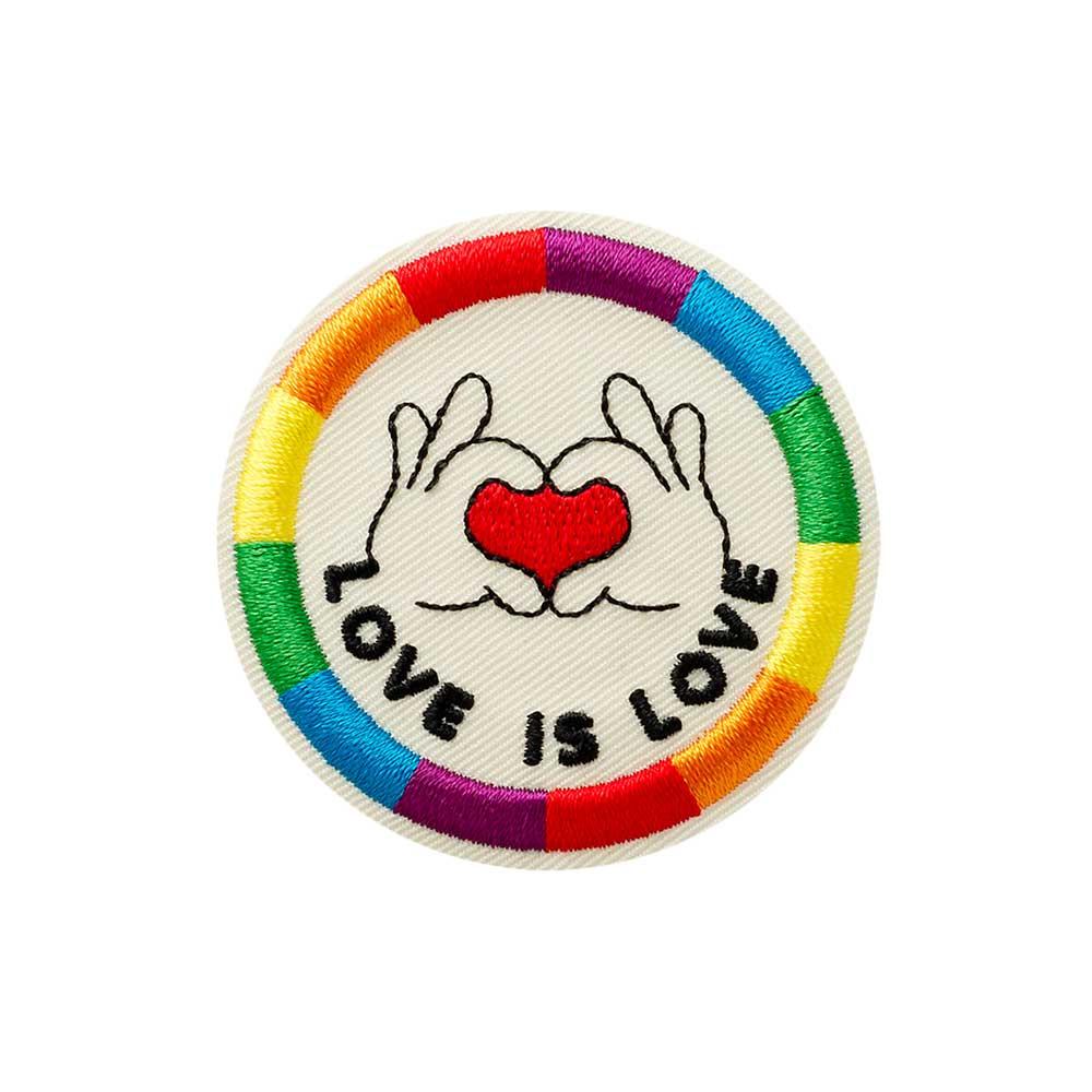 Mono Quick Bügelmotiv Mini Love is Love