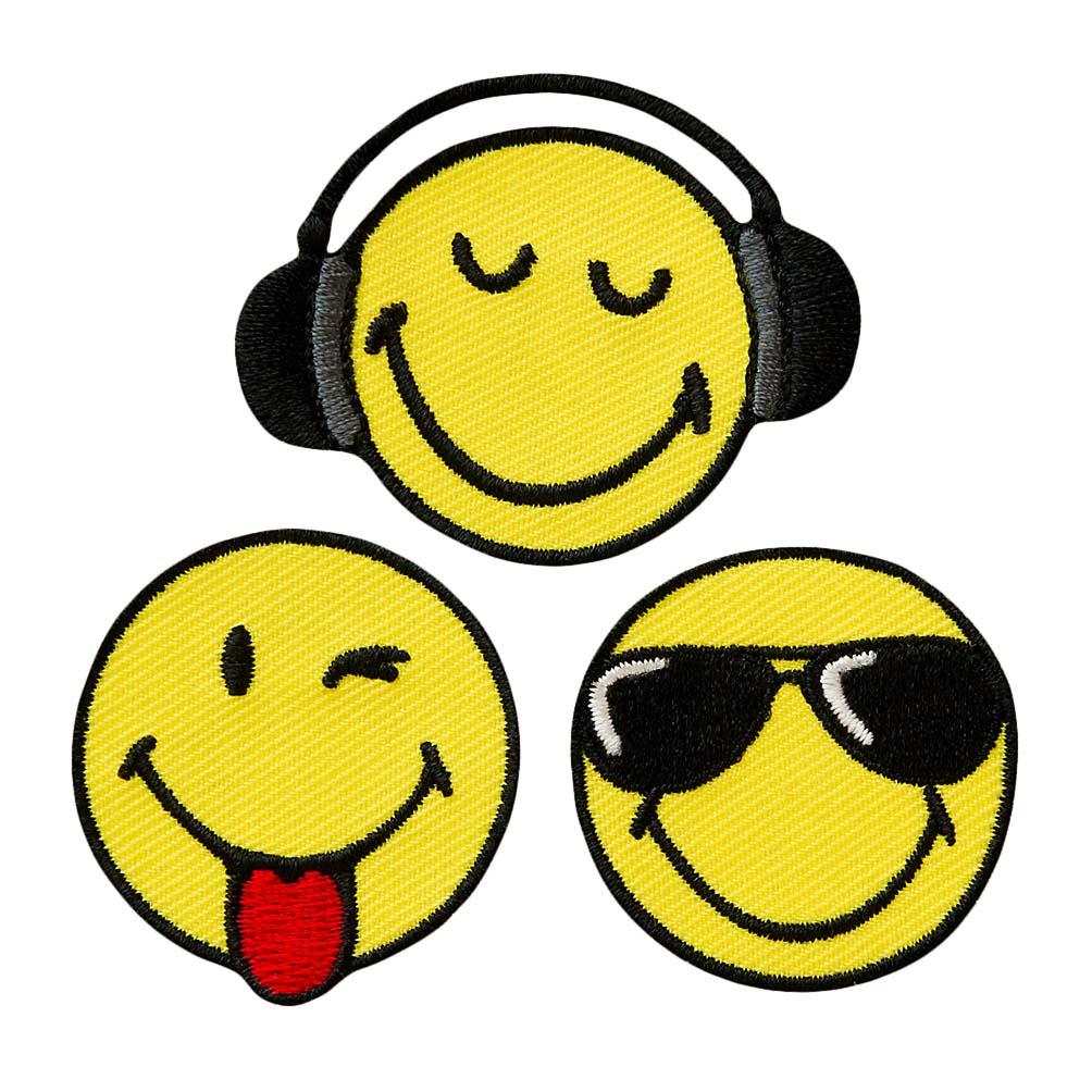Mono Quick Bügelmotiv Smiley© Cool