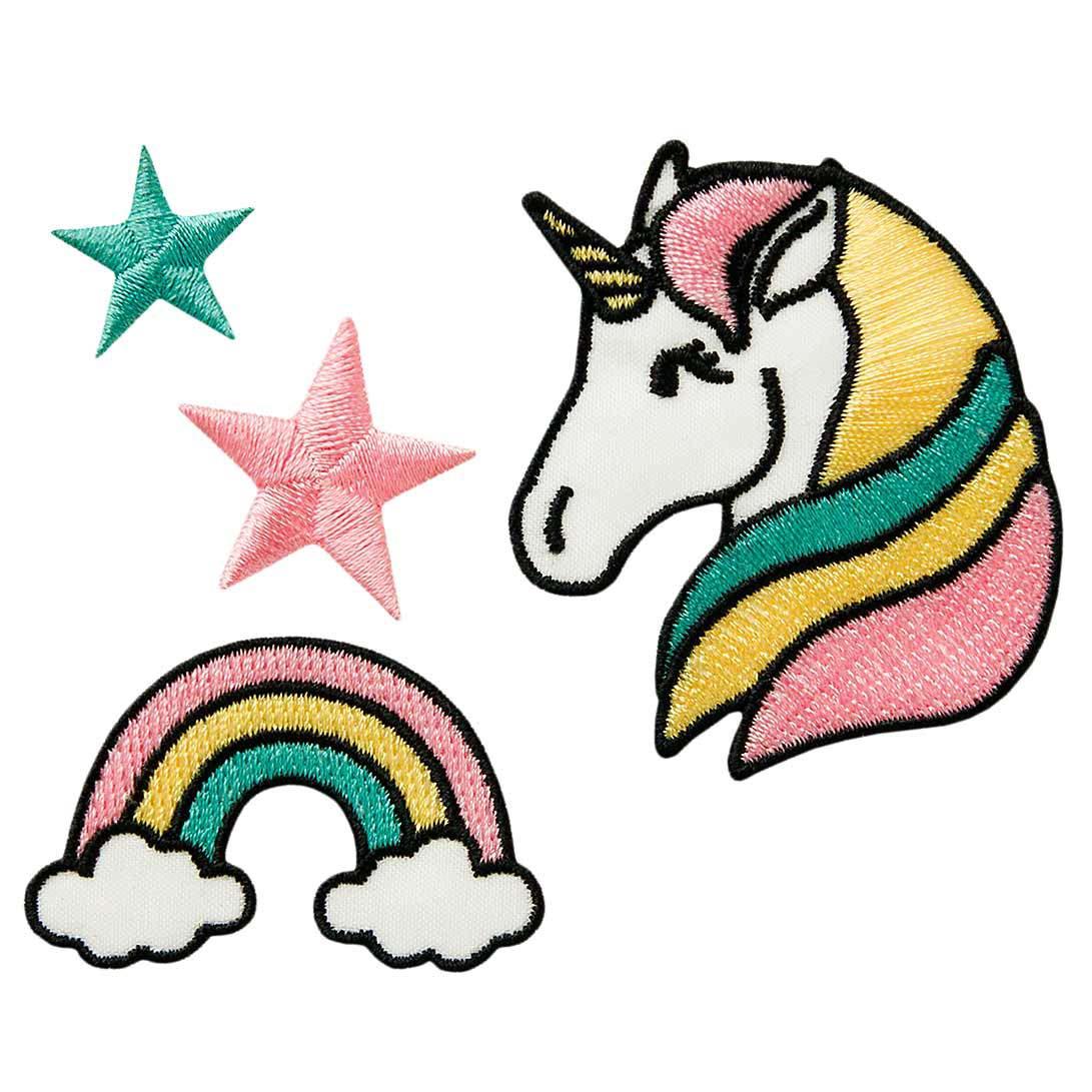 Mono Quick Bügelmotiv Einhorn
