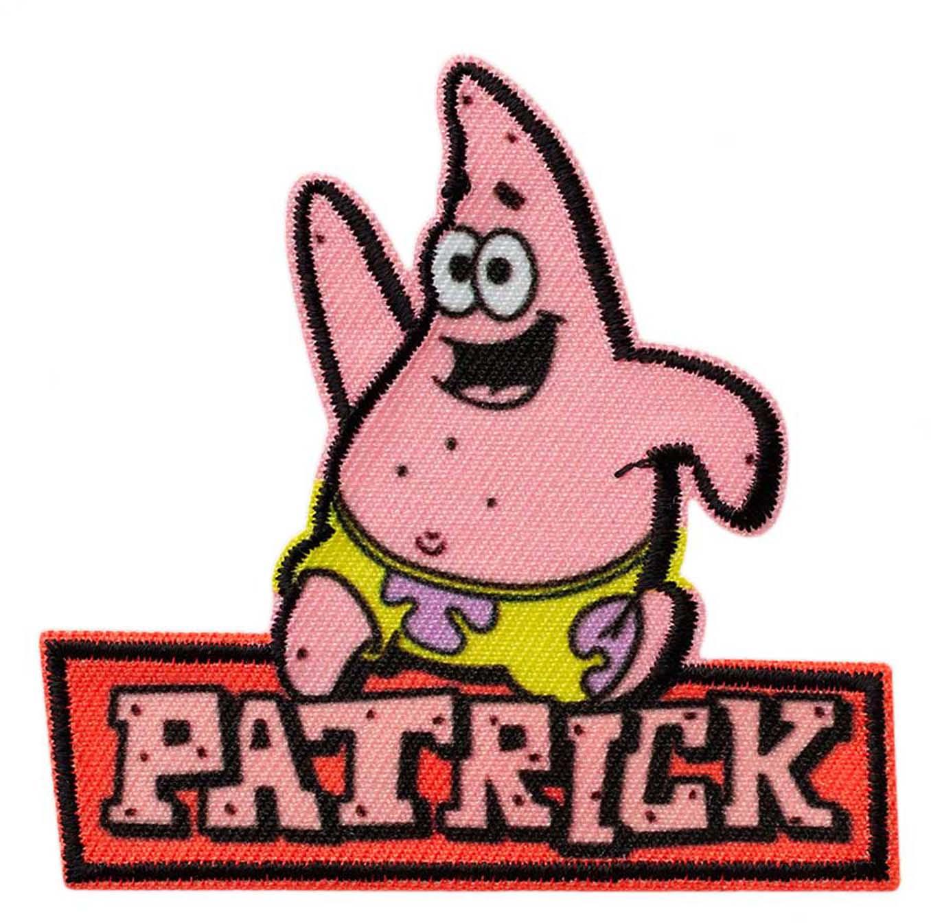 Mono Quick Bügelmotiv Midi Spongebob© Patrick 6,9x7,1cm