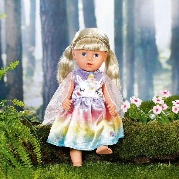Produktbild BABY born Einhorn Feen Outfit 43cm - Ein zauberhaftes Kleid mit zarten Flügelchen. 2 von 5