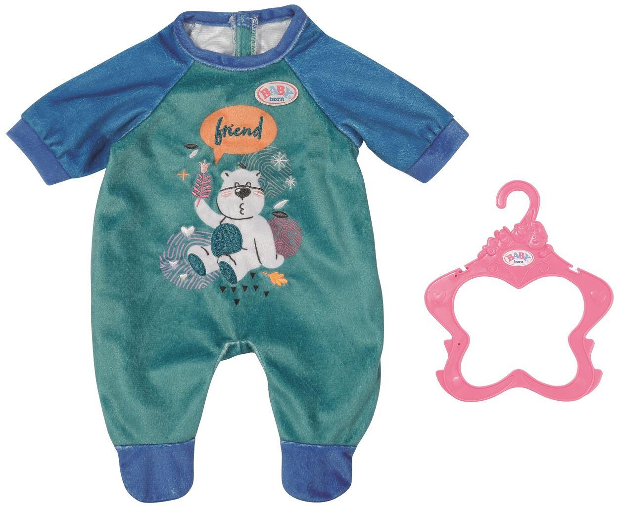 Zapf Creation - BABY born Strampler blau 43cm 833629