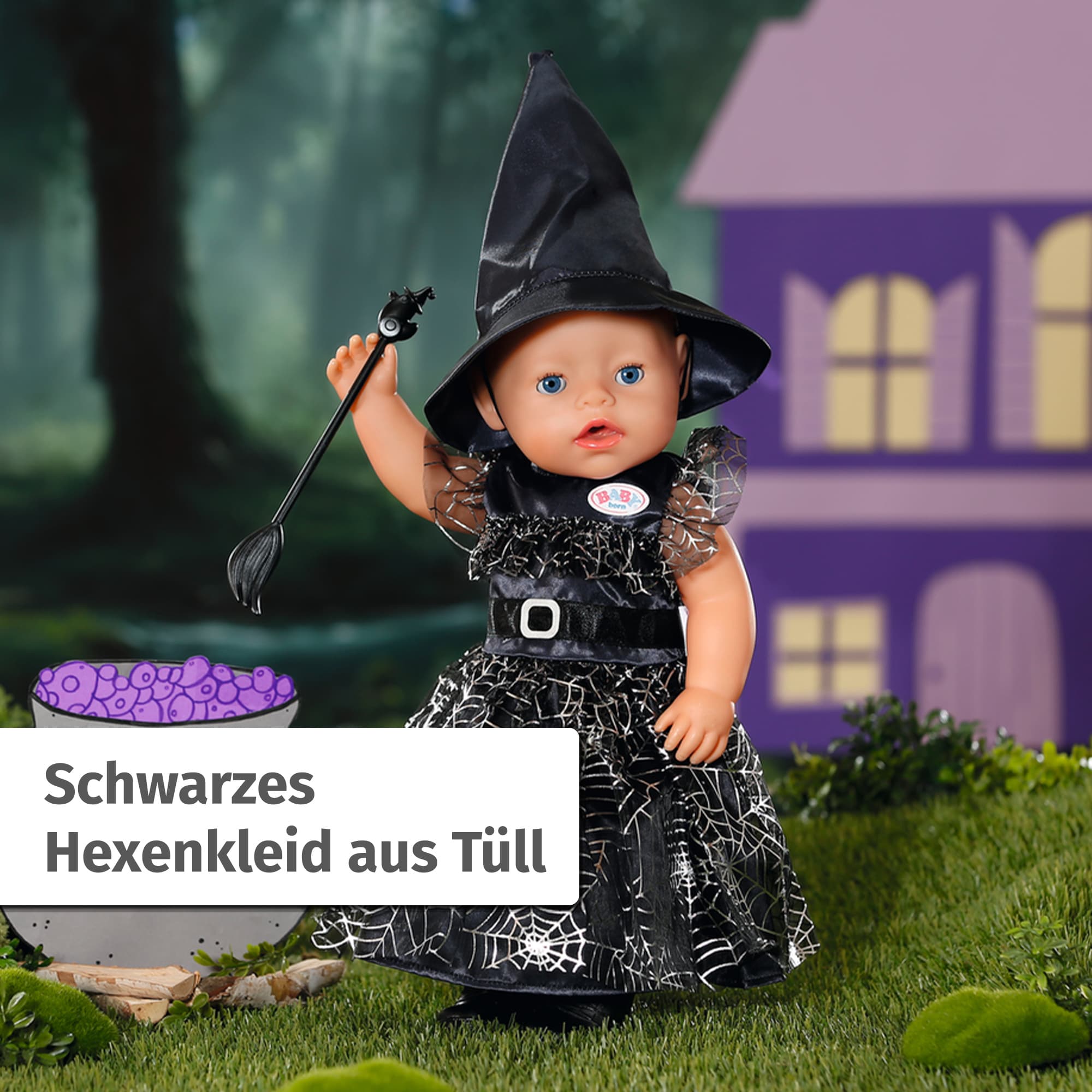 Produktbild BABY born Hexenkleid 43cm 3 von 7