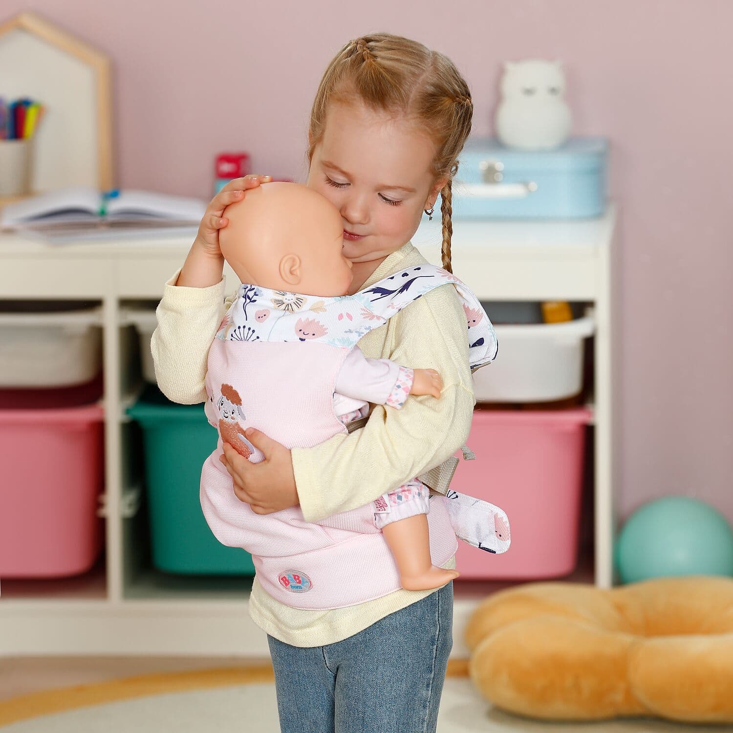 Produktbild BABY born Babytragesitz Blumen 5 von 10