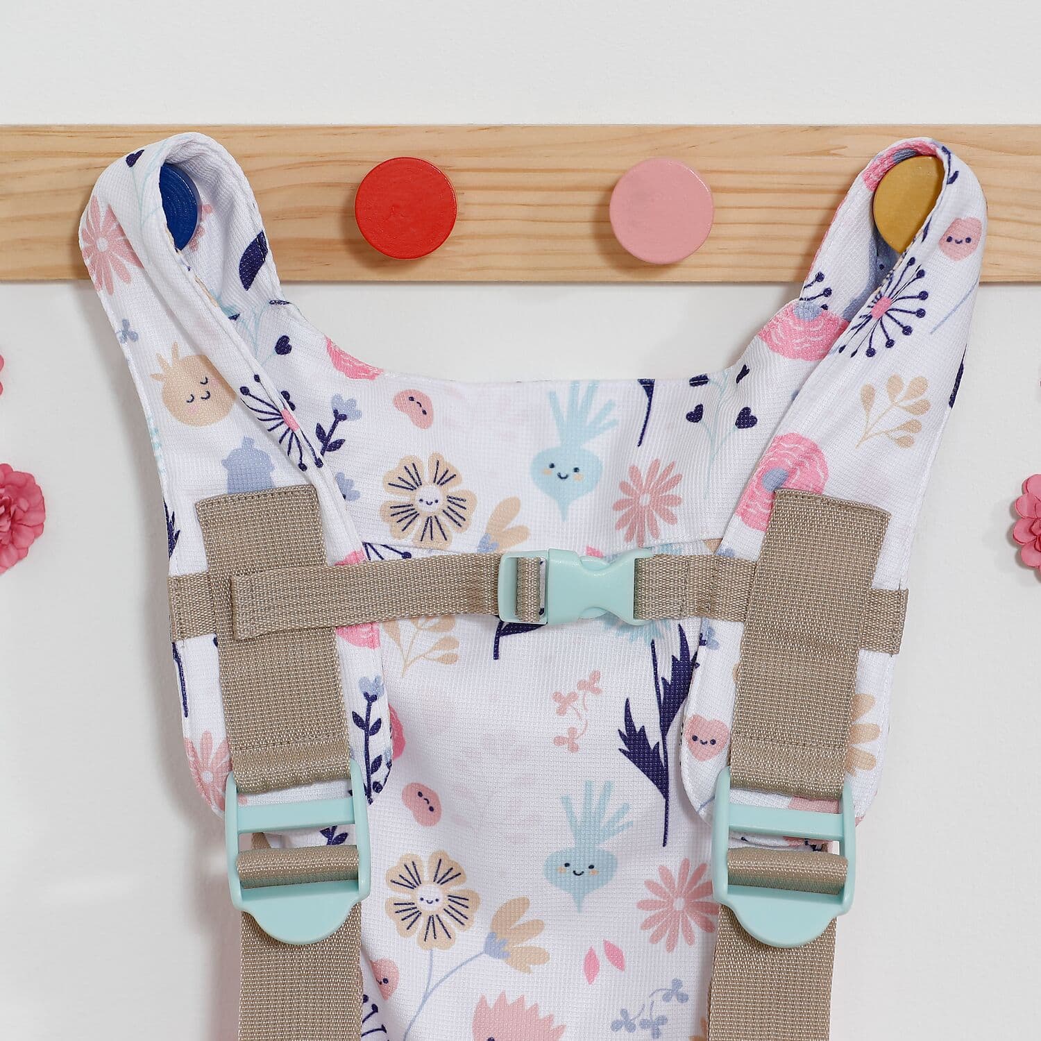 Produktbild BABY born Babytragesitz Blumen 2 von 10