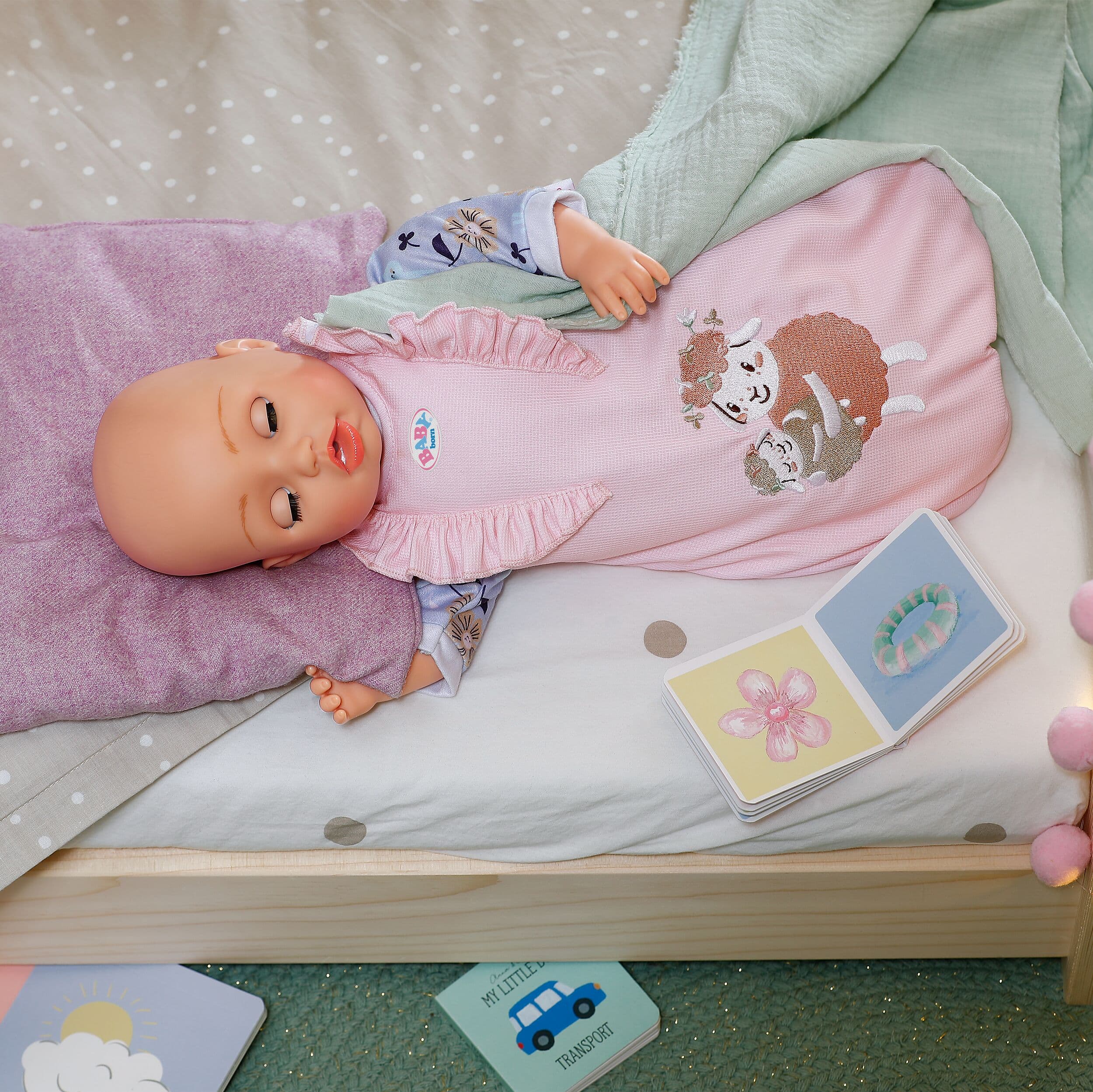 Produktbild BABY born Schlafsack Blumen 2 von 6