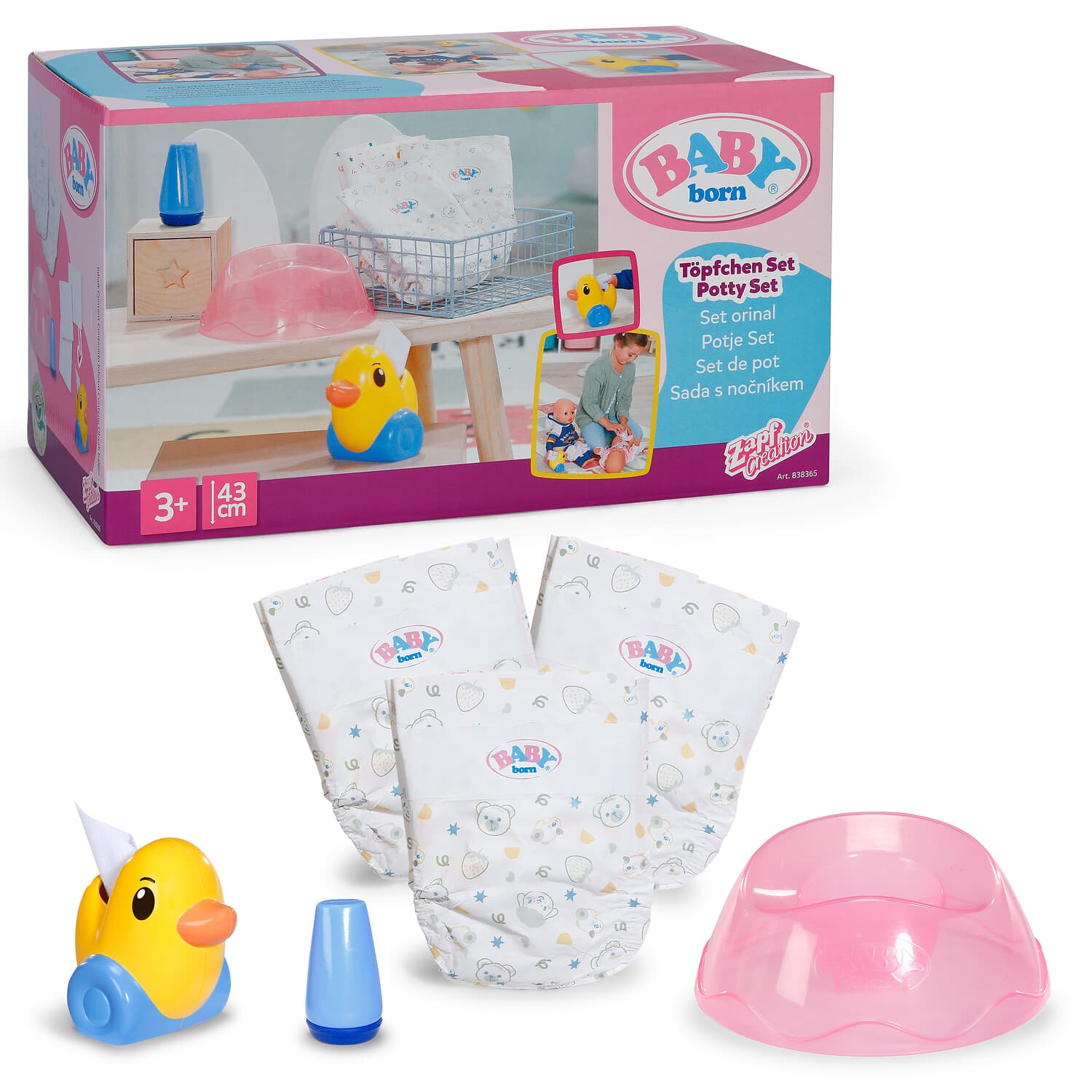 BABY born Töpfchen Set