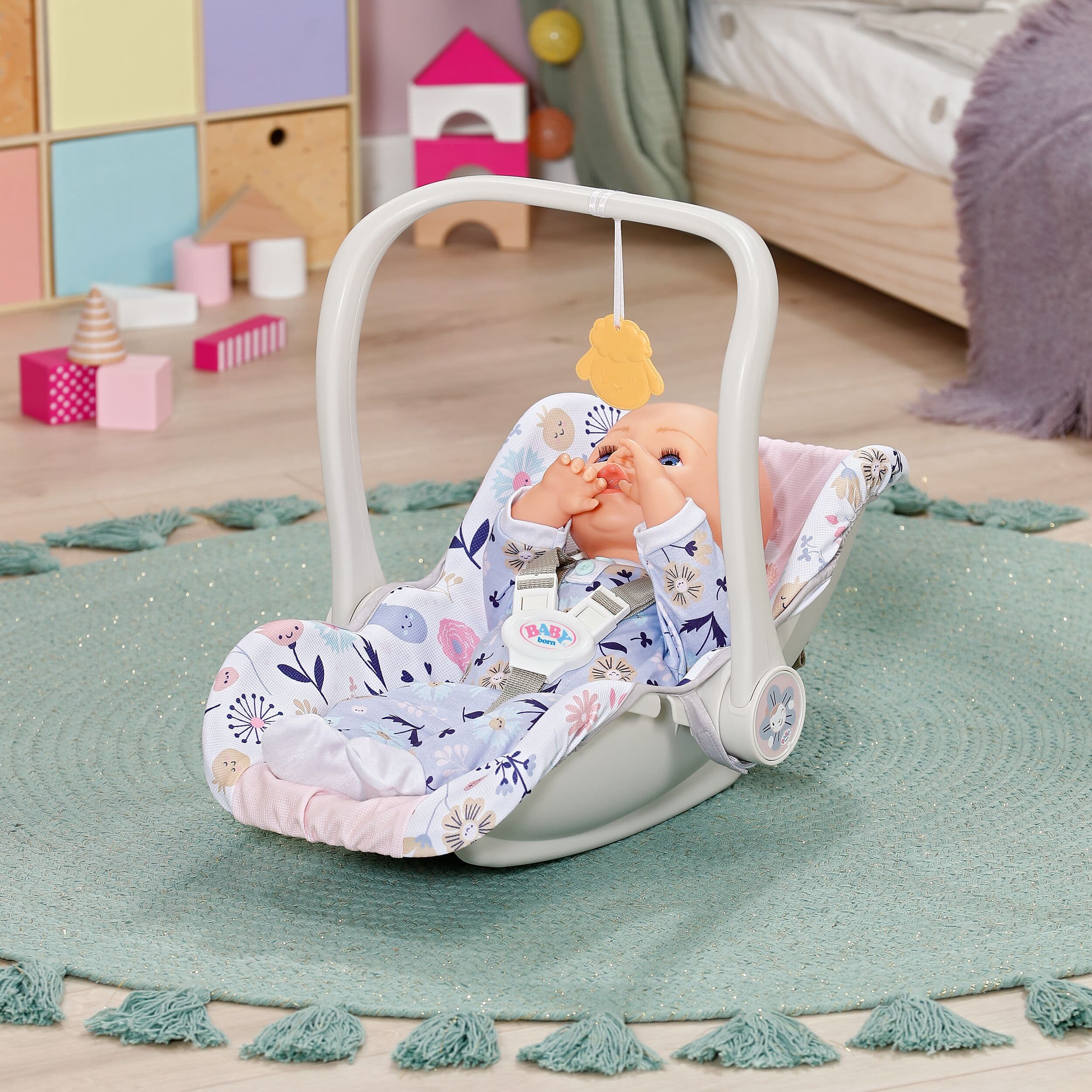 Produktbild BABY born Babyschale Blumen 2 von 10