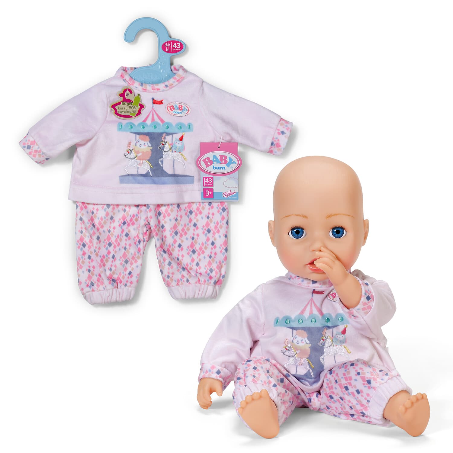 BABY born Schlafanzug 43cm