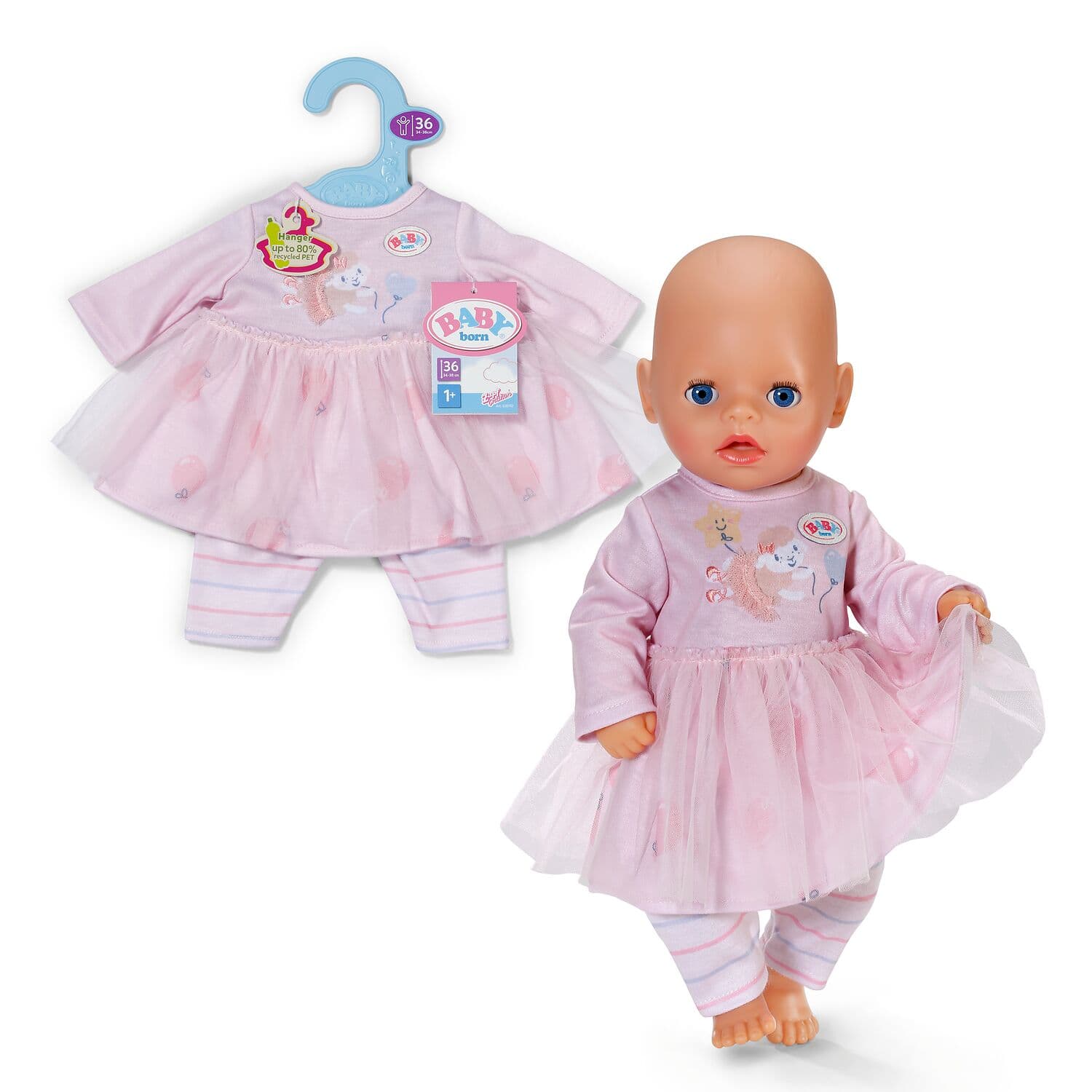 BABY born Kleid rose 36cm