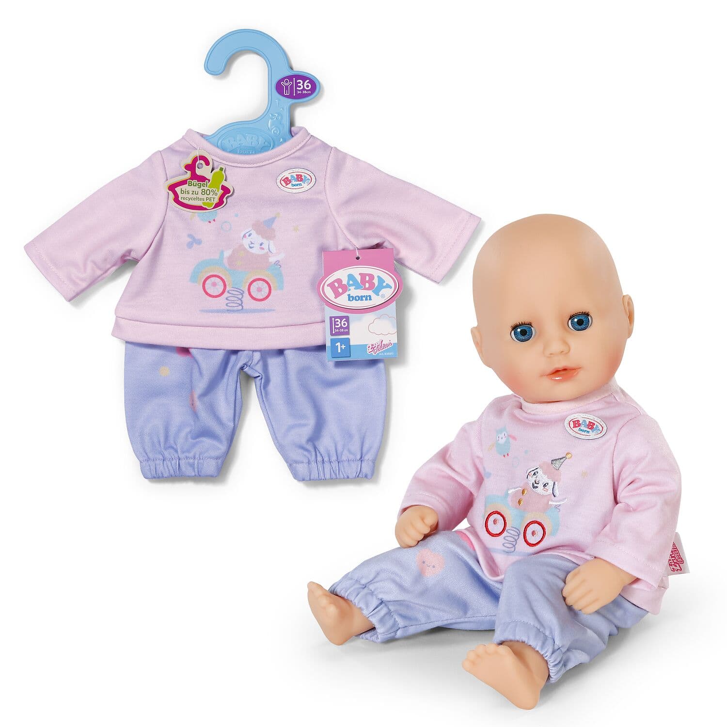 BABY born Jogginganzug rose 36cm