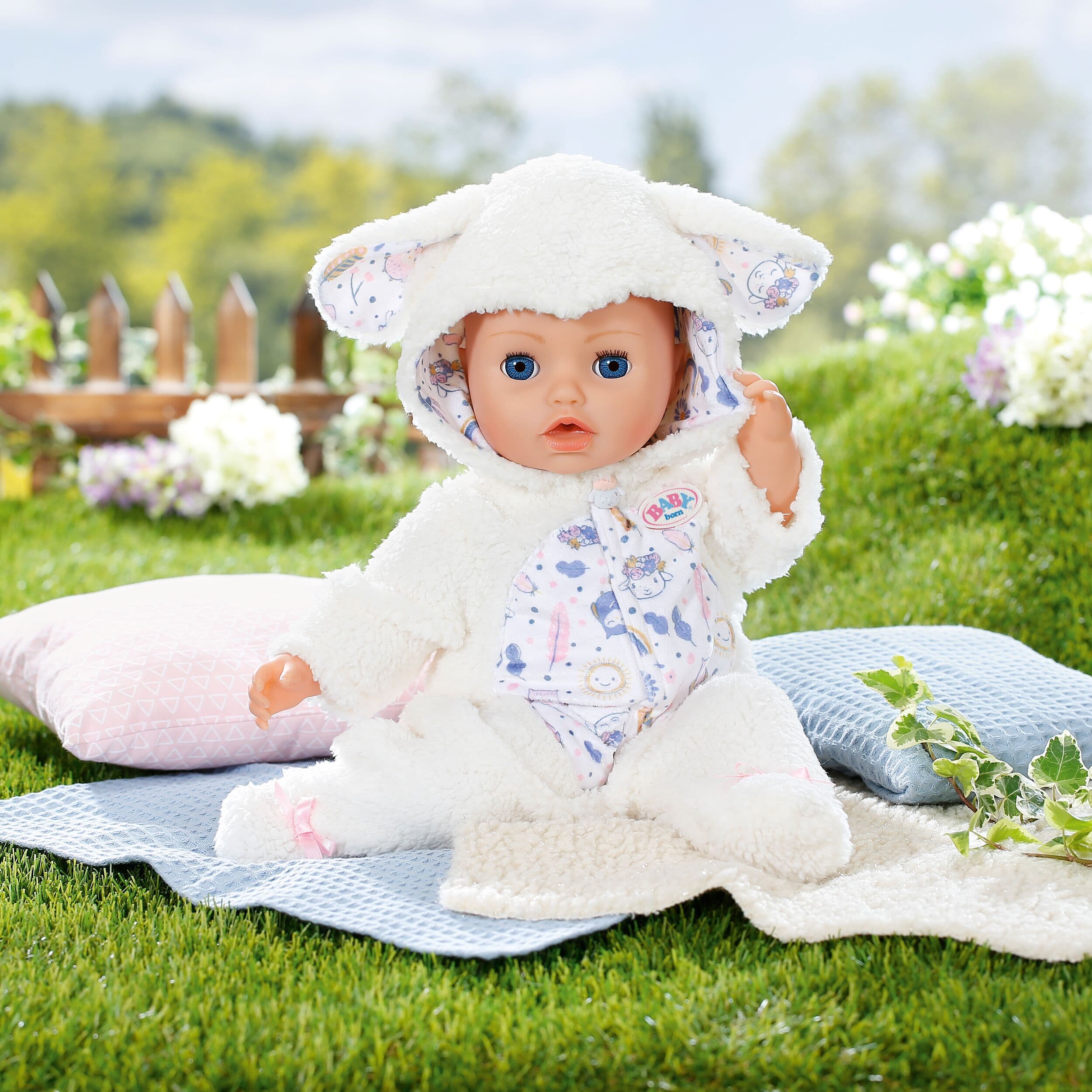 Produktbild BABY born Schäfchen-Onesie 43cm 2 von 2