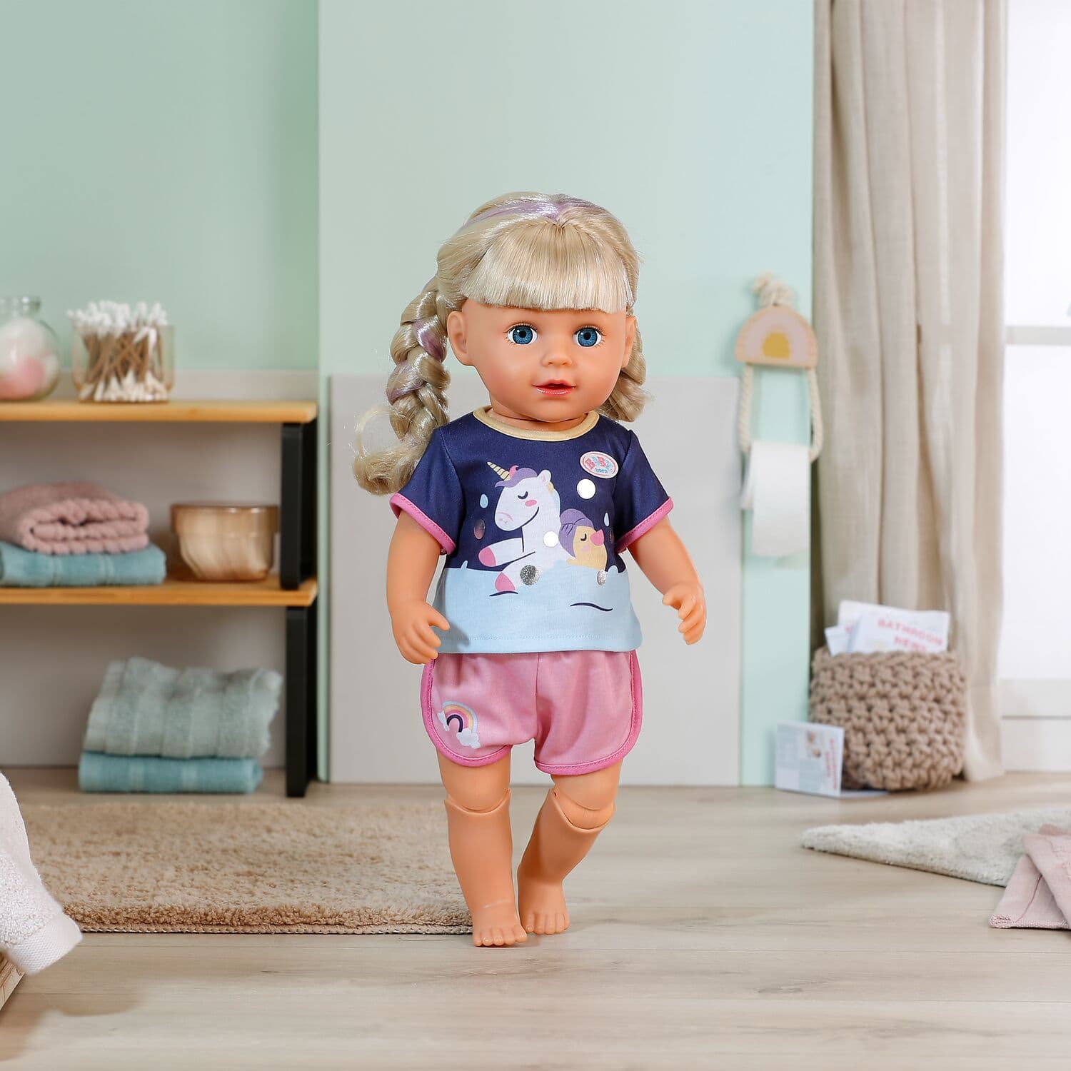 Produktbild BABY born Einhorn Pyjama 43cm 2 von 5