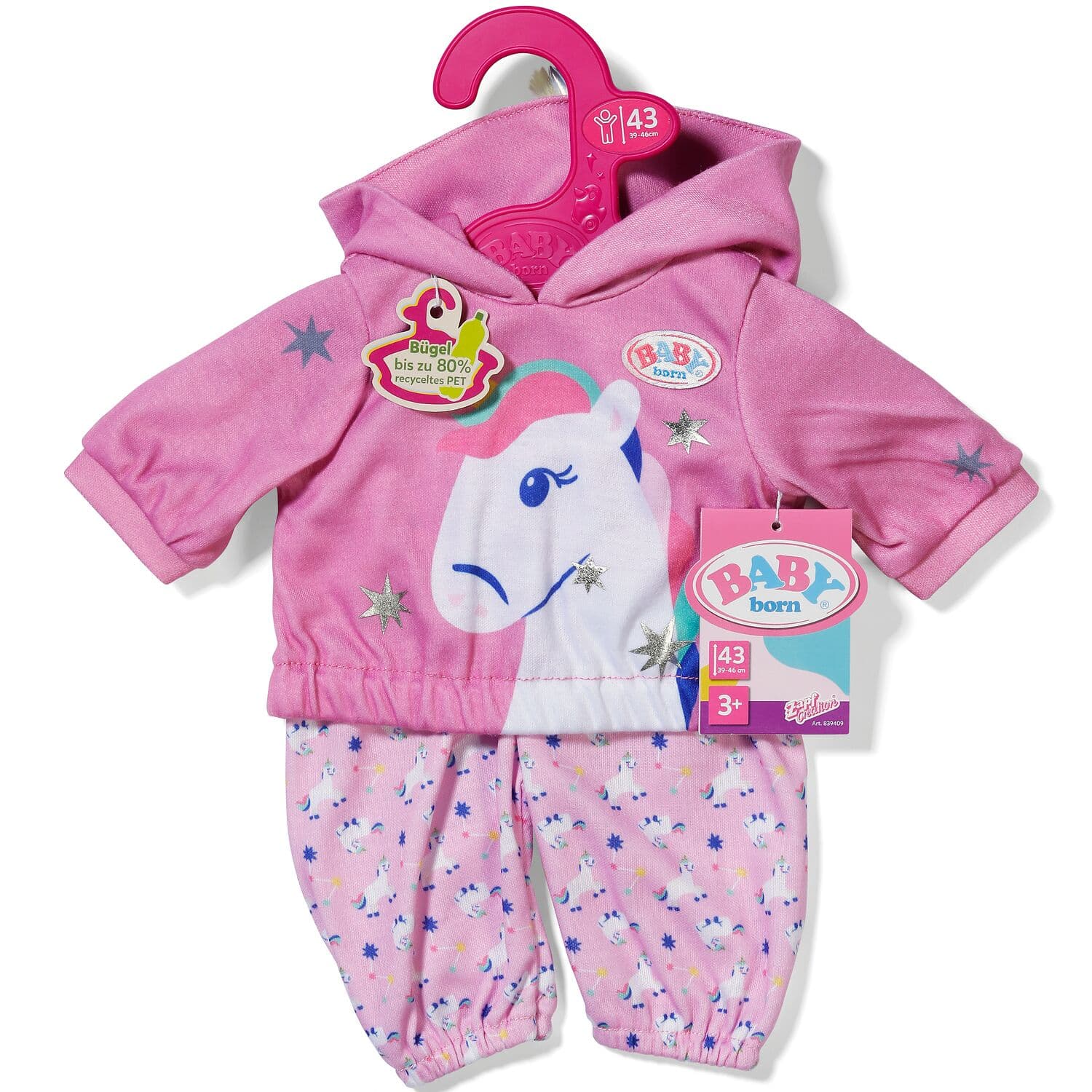 Produktbild BABY born Einhorn Outfit 43cm 5 von 5