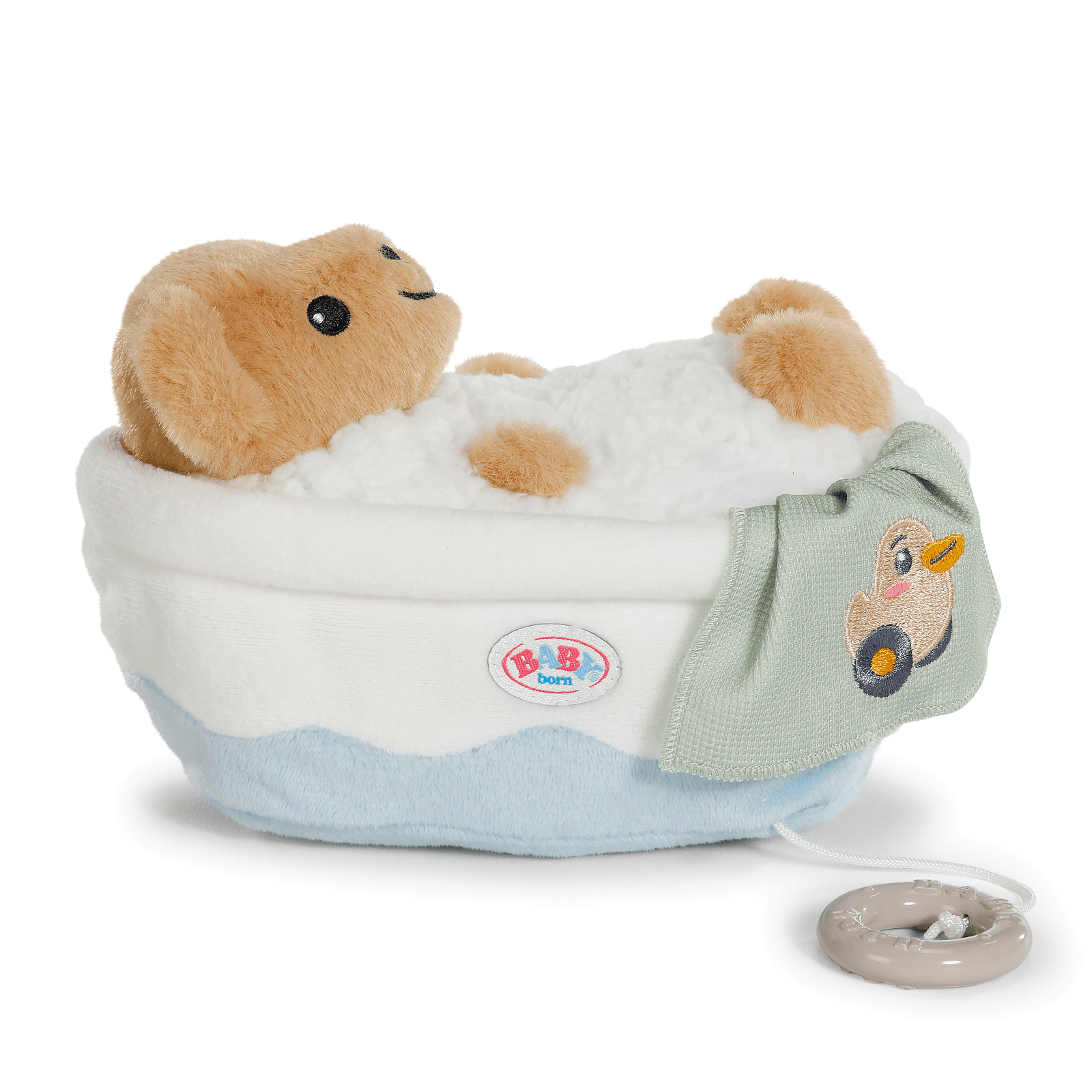 BABY born Babyspielzeug Spieluhr Teddy in der Badewanne