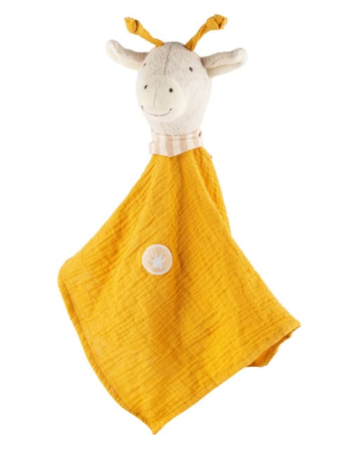 sigikid - Baby Musselin Schnuffeltuch Giraffe