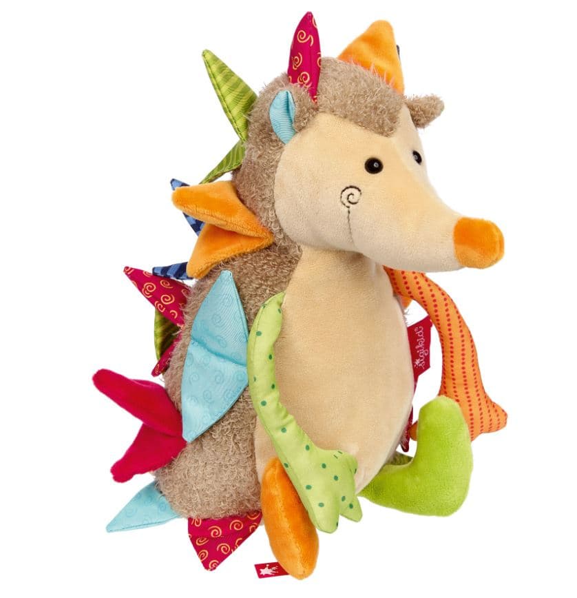 sigikid - Kuscheltier Igel, Patchwork Sweety
