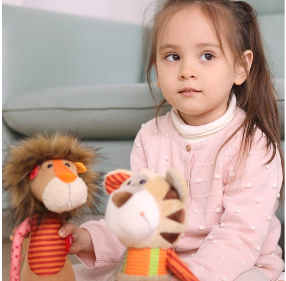 Produktbild sigikid - Kuscheltier Tiger, Patchwork Sweety 2 von 2