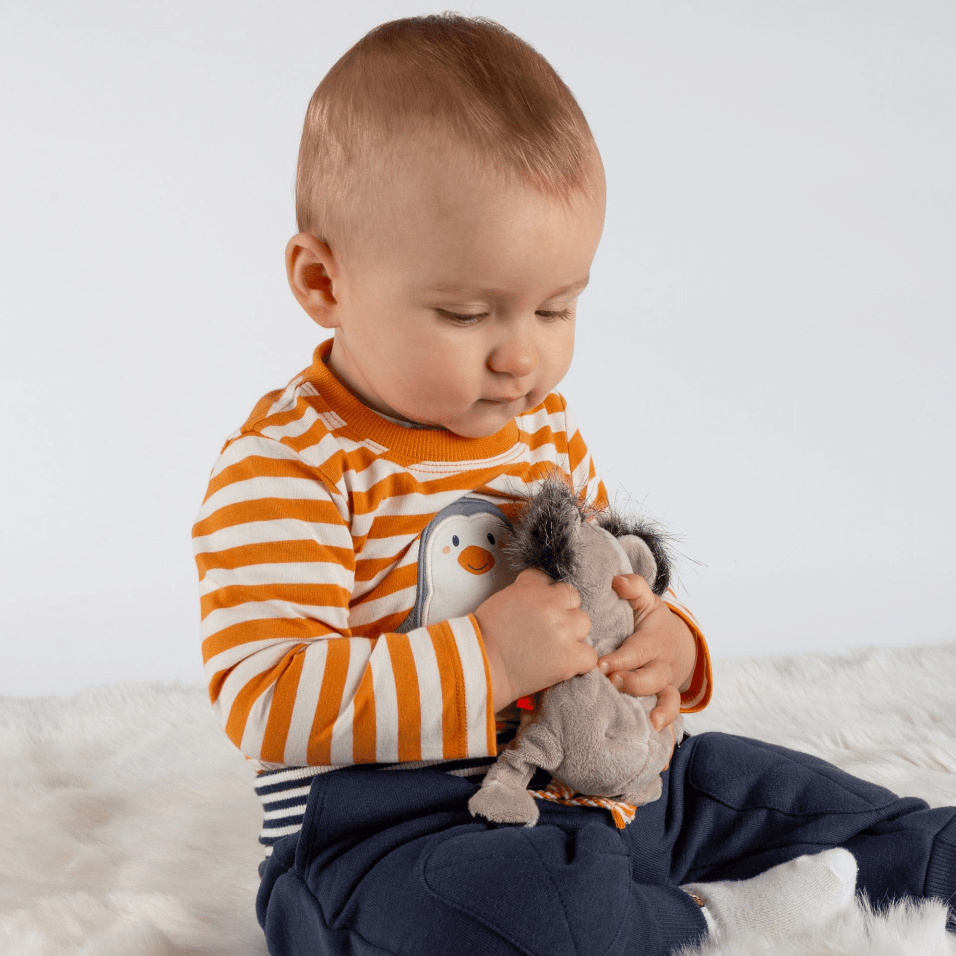sigikid Mini-Kuschler Koala 12 cm grau/weiß