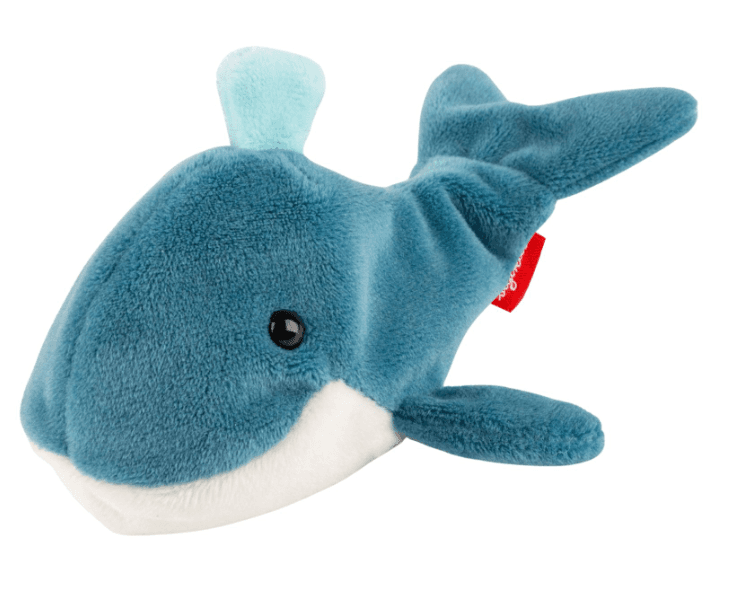 sigikid Kuscheltier Wal aus der Kollektion Handvoll Plüsch