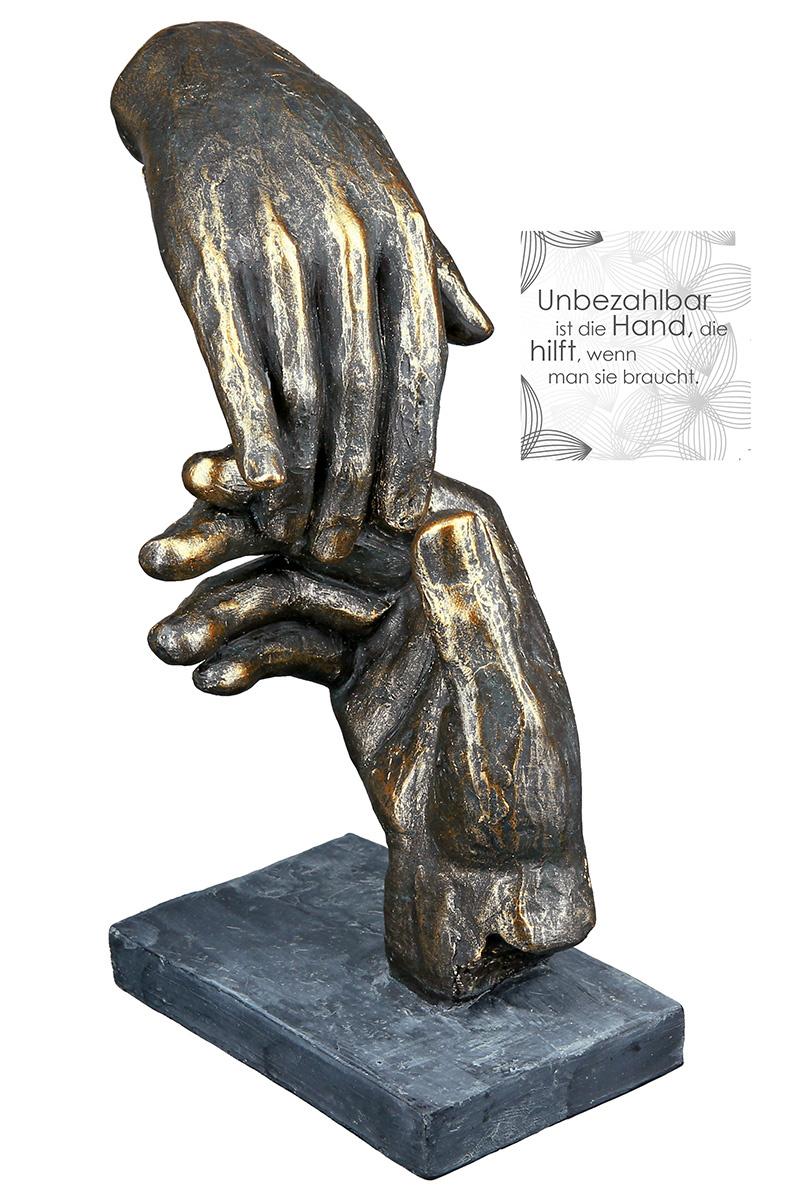 Produktbild GILDE Skulptur Two Hands 2 von 6