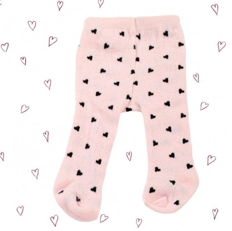 Götz - Strumpfhose Herzen pink Gr. L/M/XL/XM