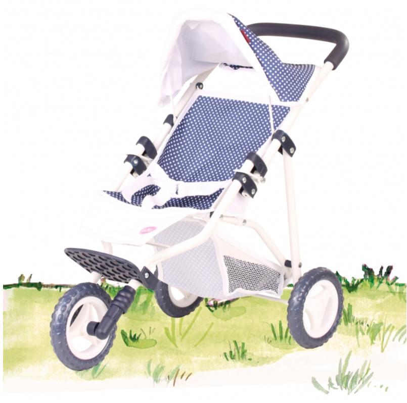 Götz - 3-Rad Puppen-Buggy Spotty Blue