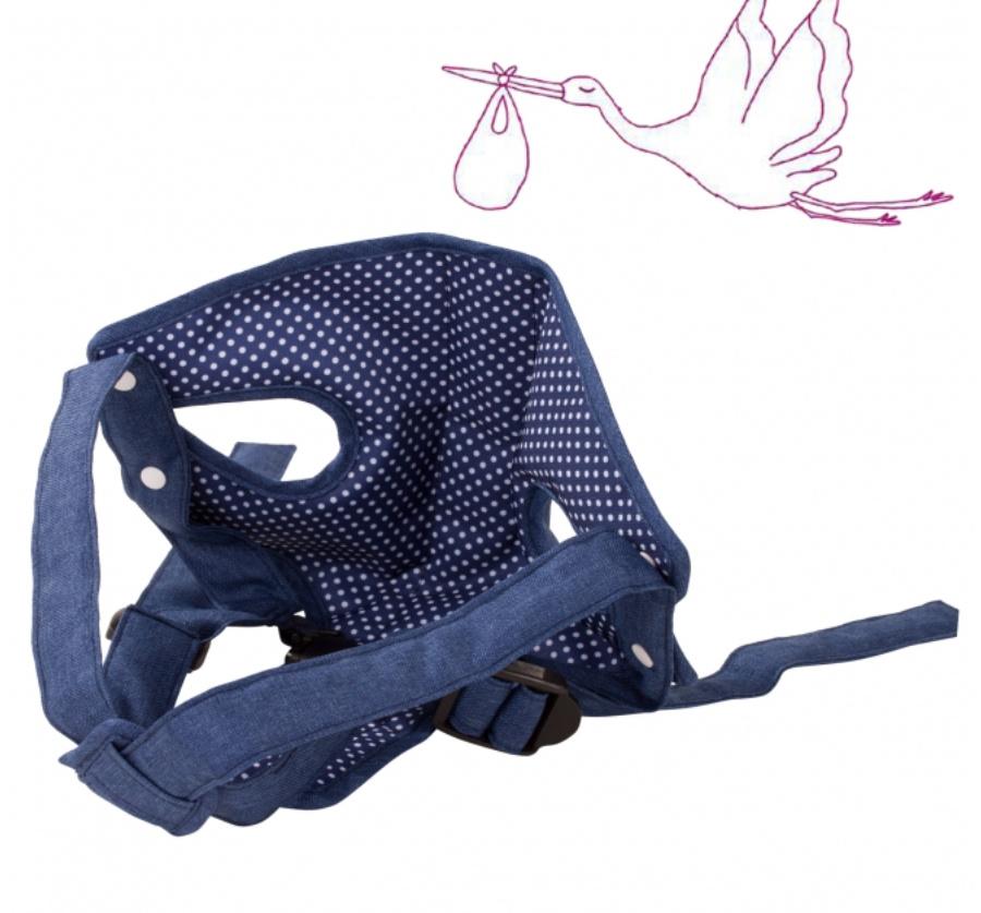 Götz - Bauchtrage Denim&Spots