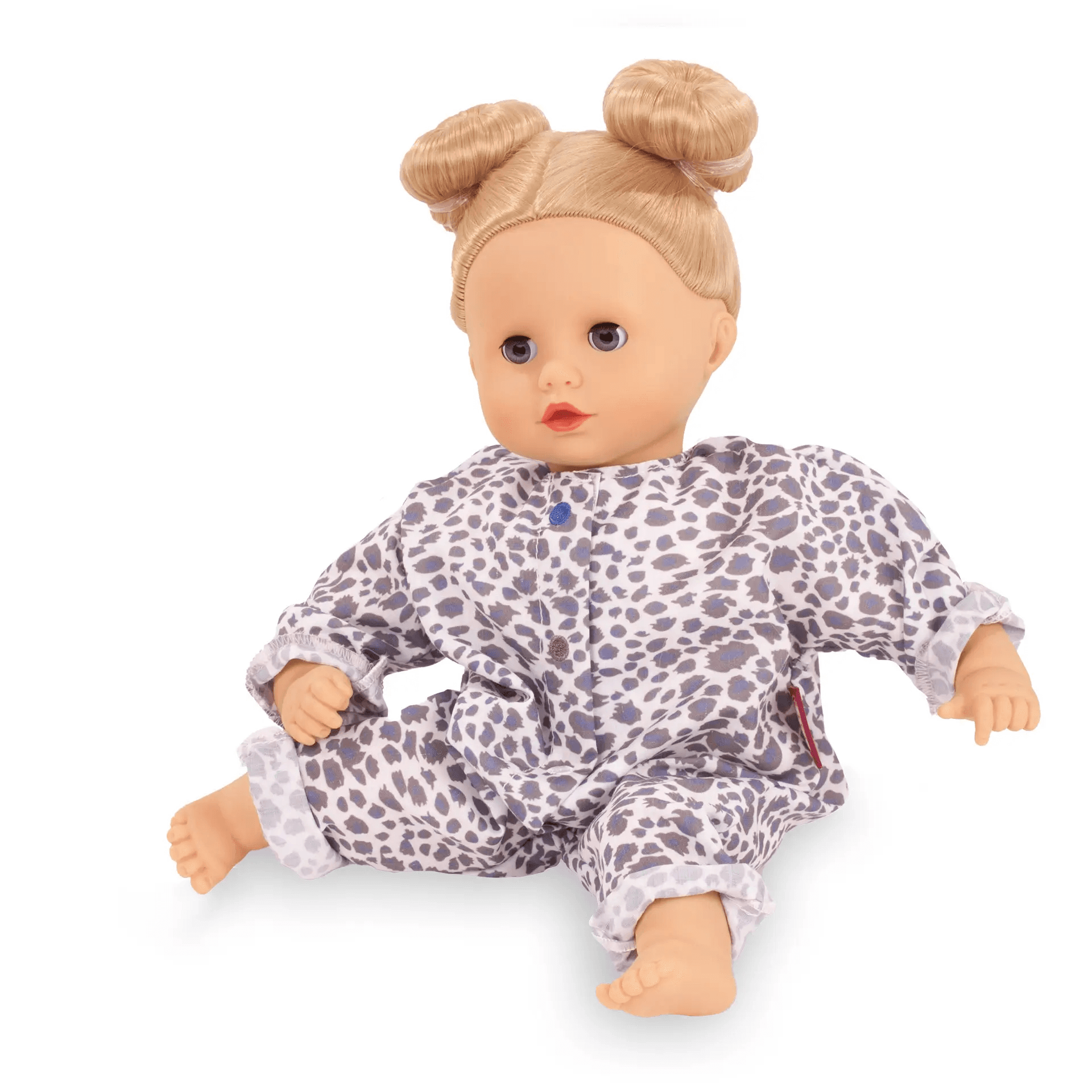 Götz Babykombi Blue Tiger Gr. S, 4-teiliges Puppenkleidungs-Set für Babypuppen 30–33 cm
