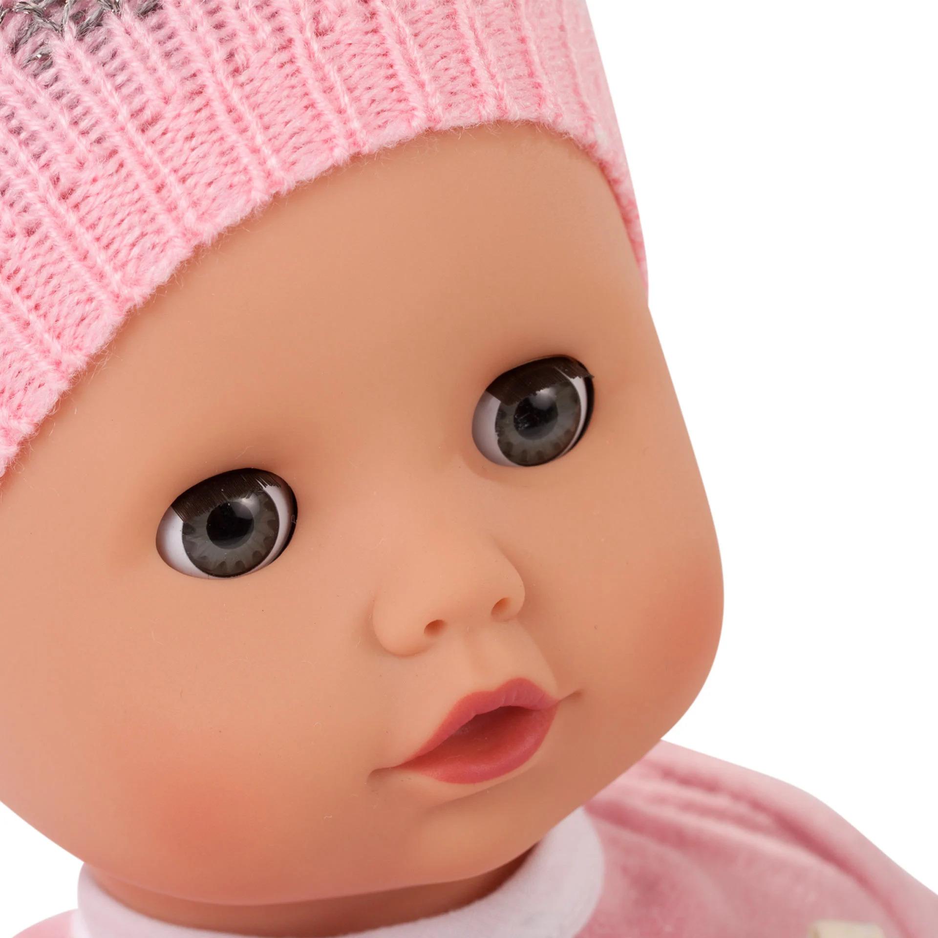 Produktbild Götz - Muffin Igel, Babypuppe ohne Haare mit blauen Schlafaugen, 33 cm 5 von 6