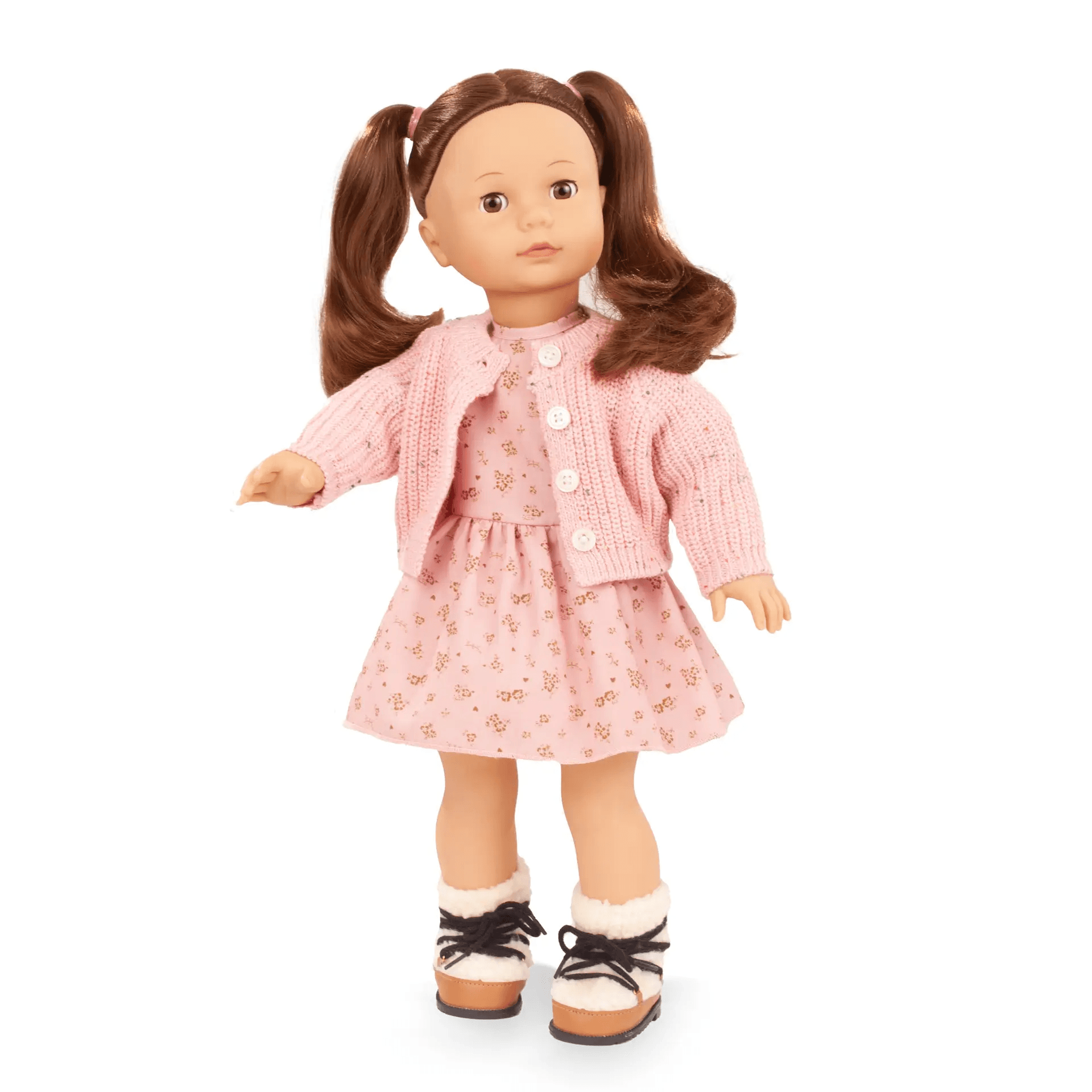 Götz - Precious Day Elisabeth Millefleur Stehpuppe 46 cm – Weichkörper, Schafaugen, ab 3 Jahren