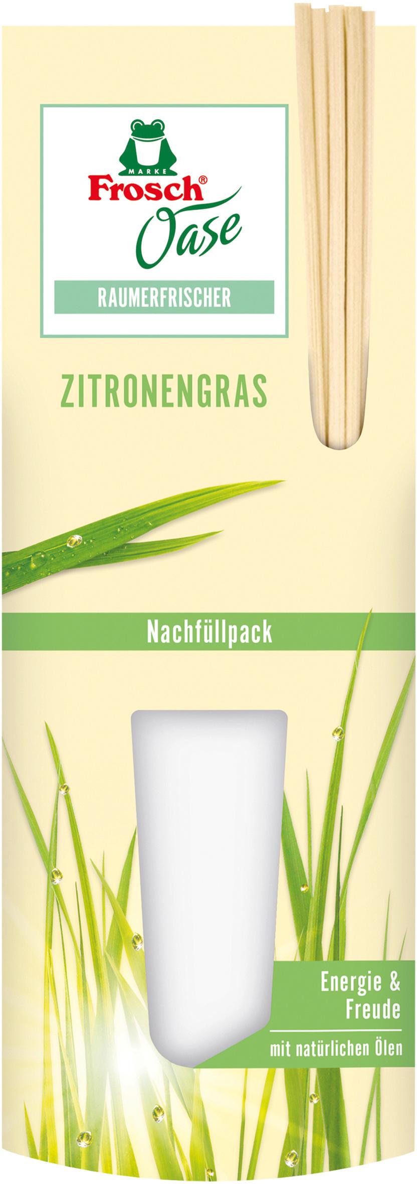 Frosch Oase Raumerfrischer Zitronengrasfrische Nachfüllbeutel