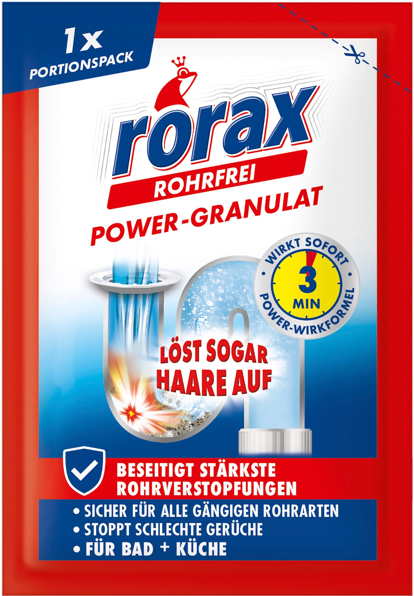 Rorax Action Rohrfrei Power-Granulat