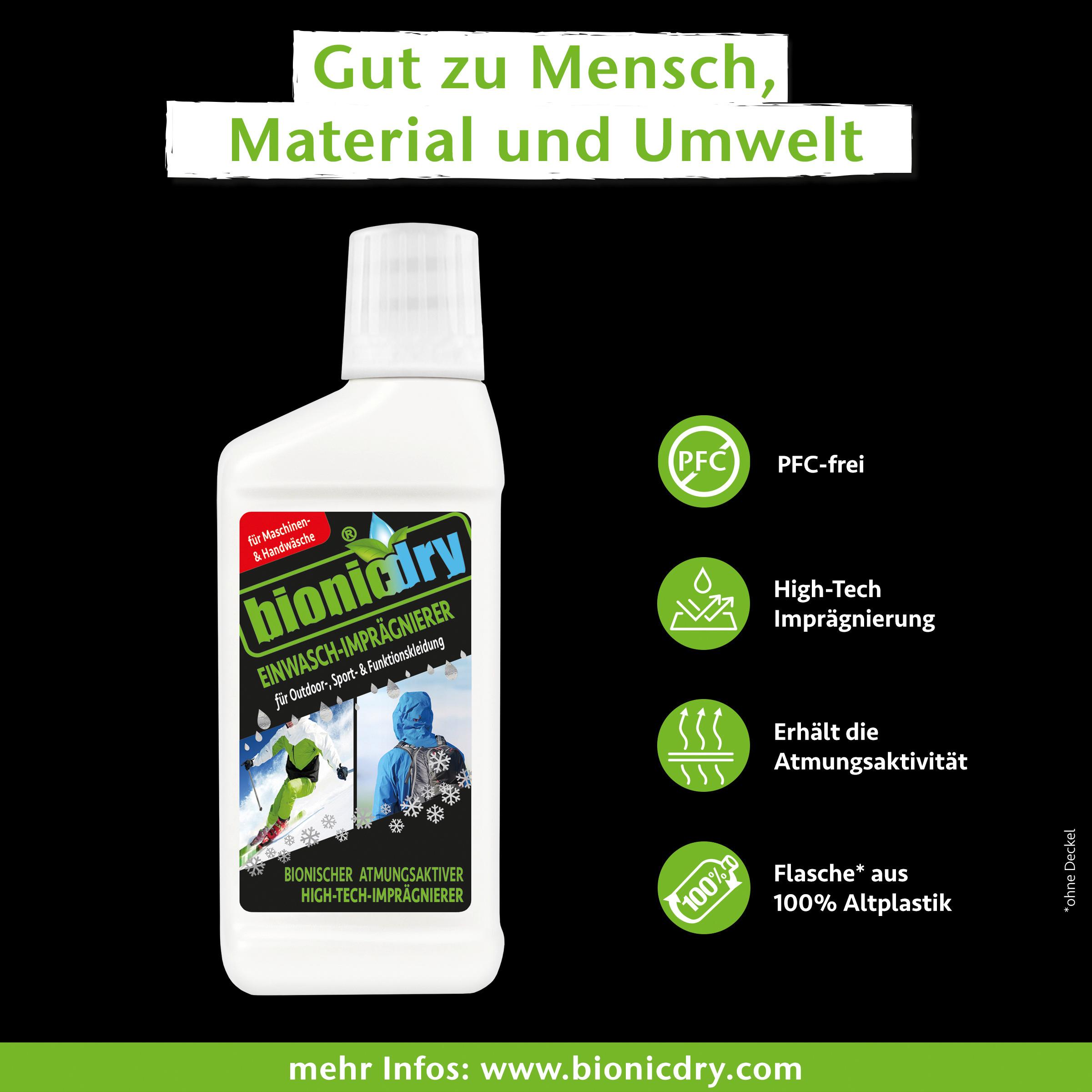 Produktbild Bionicdry Einwasch Imprägnierer 250 ml 2 von 2
