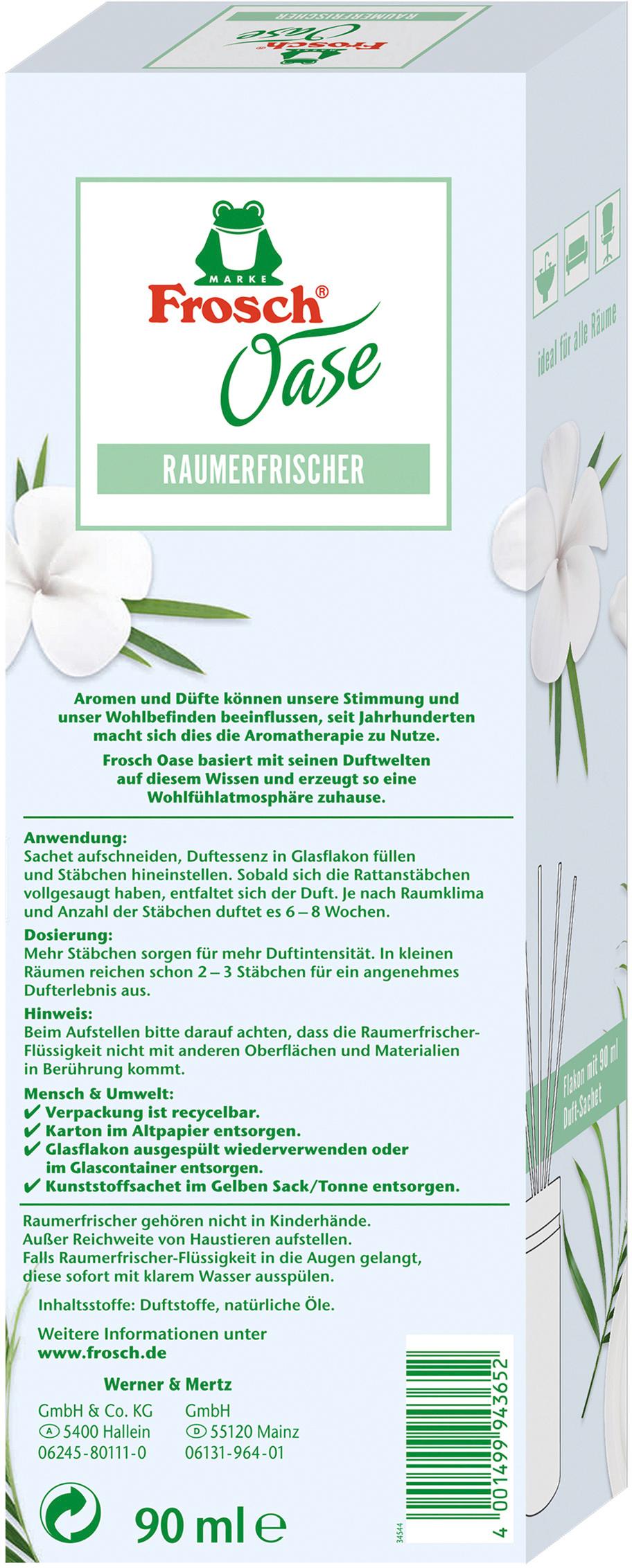 Produktbild Frosch Oase Raumerfrischer Creme Spa Original 2 von 2